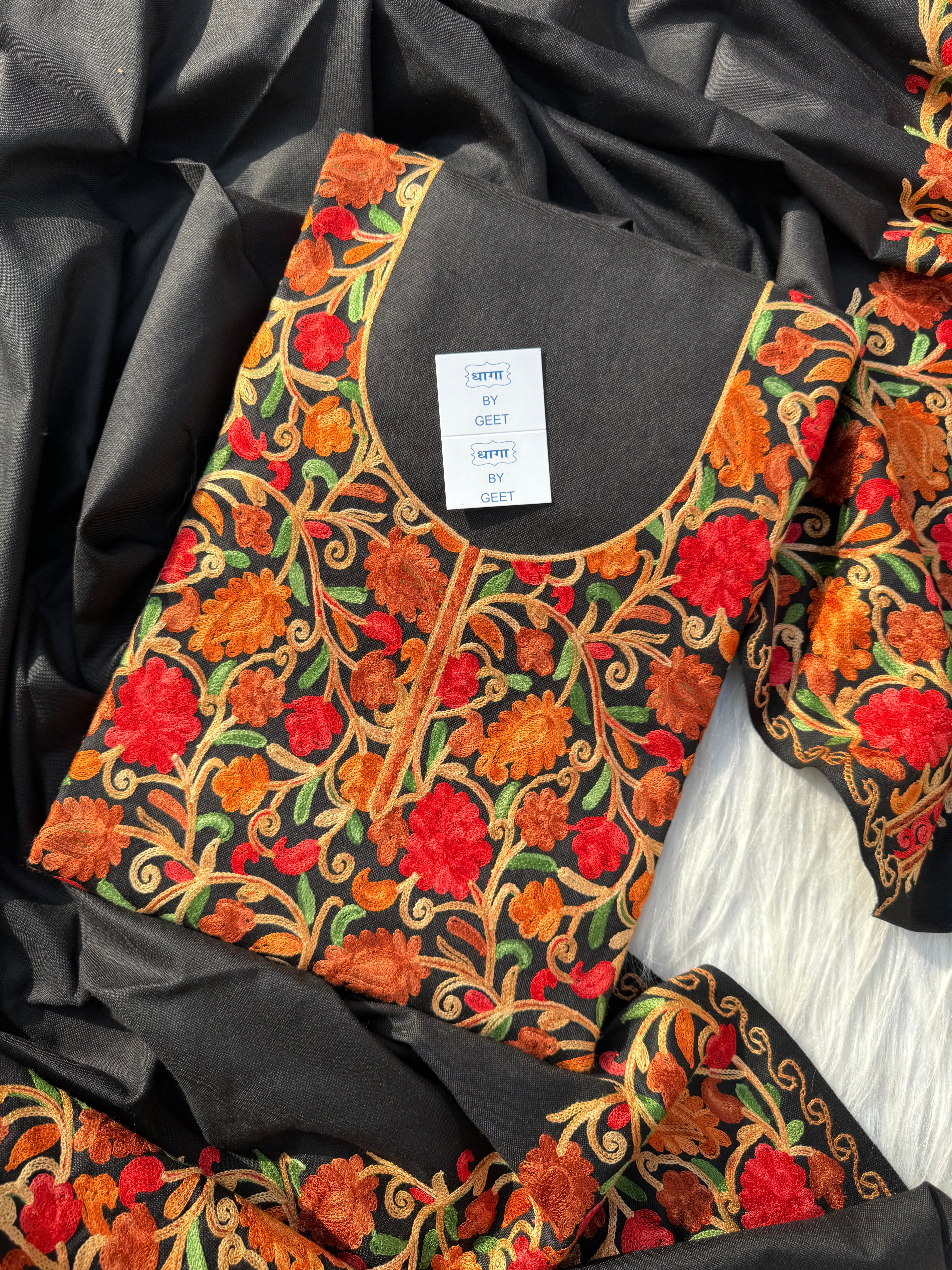 Reem Kashmiri pashmina suit set