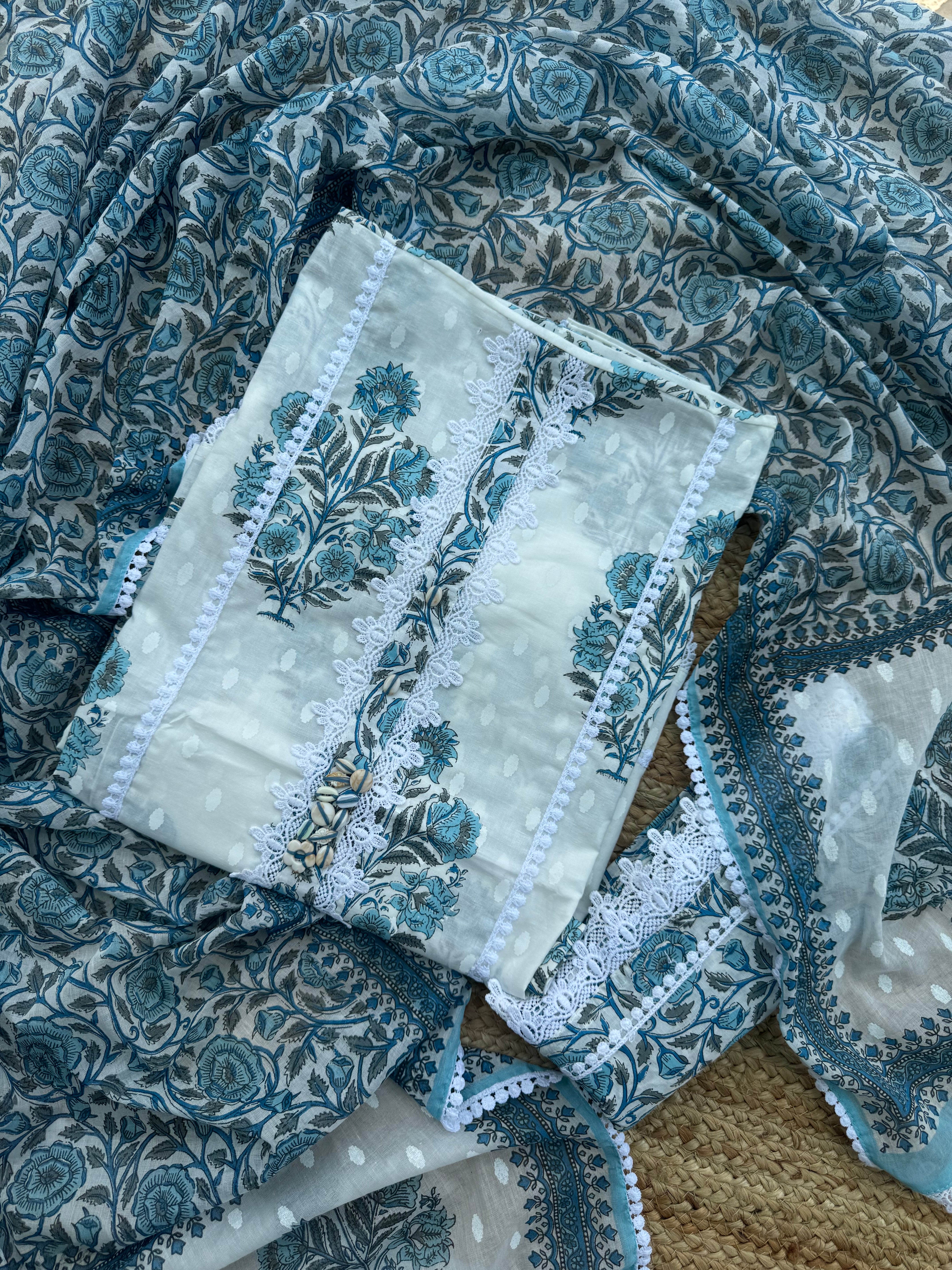 Piya cotton suit set
