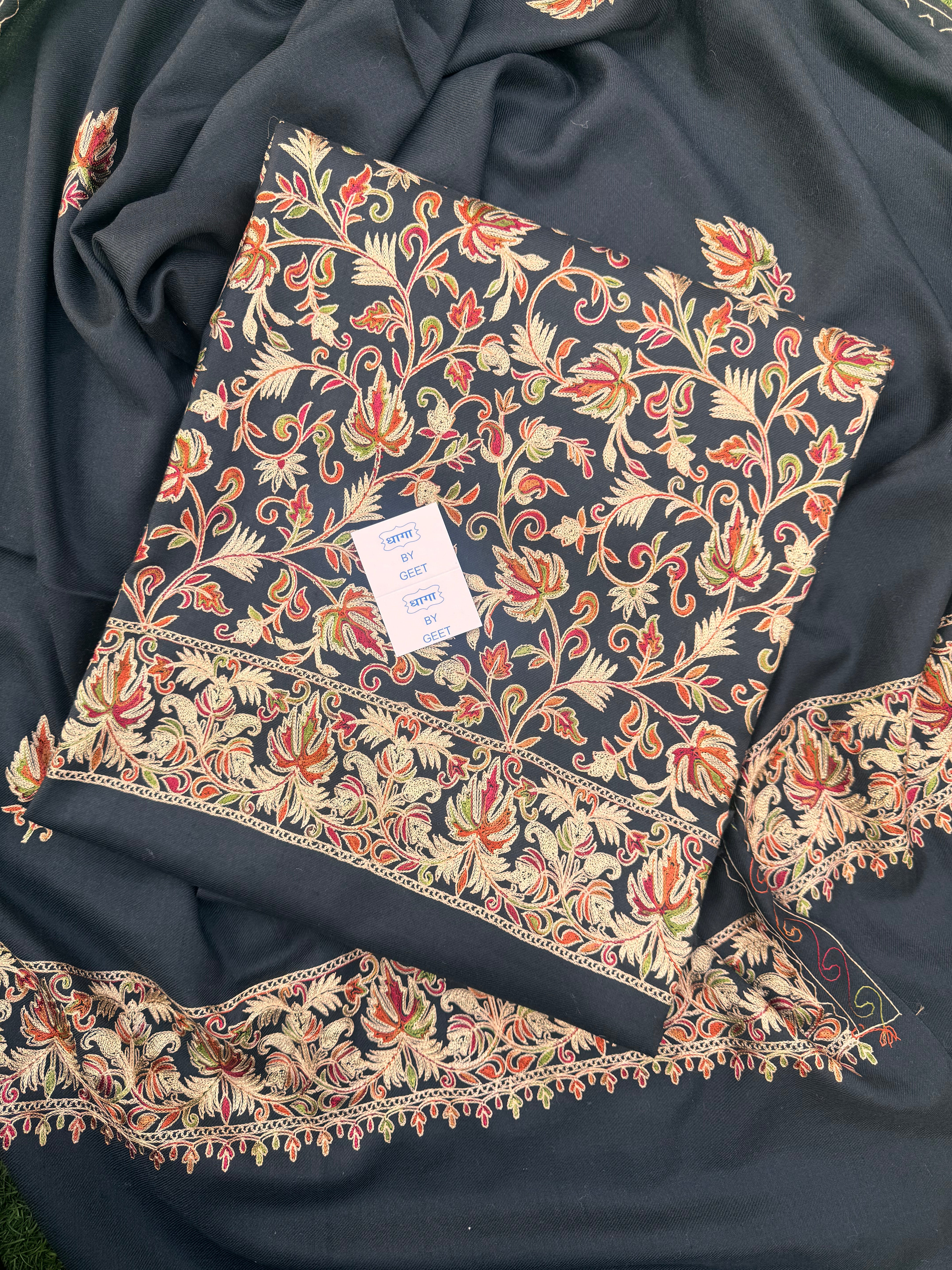 Rooh pure pashmina suit set