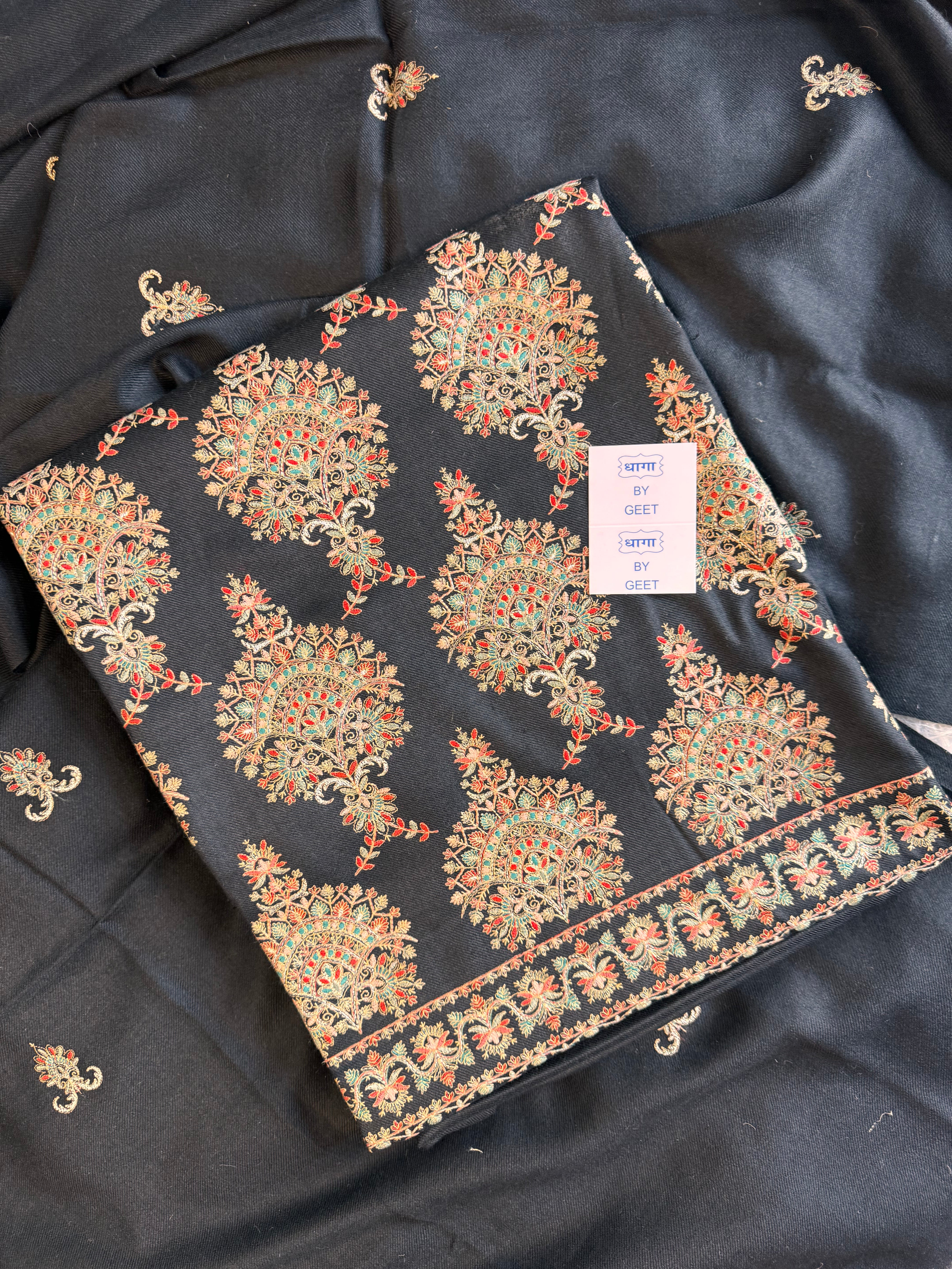 Neysa pure pashmina suit set