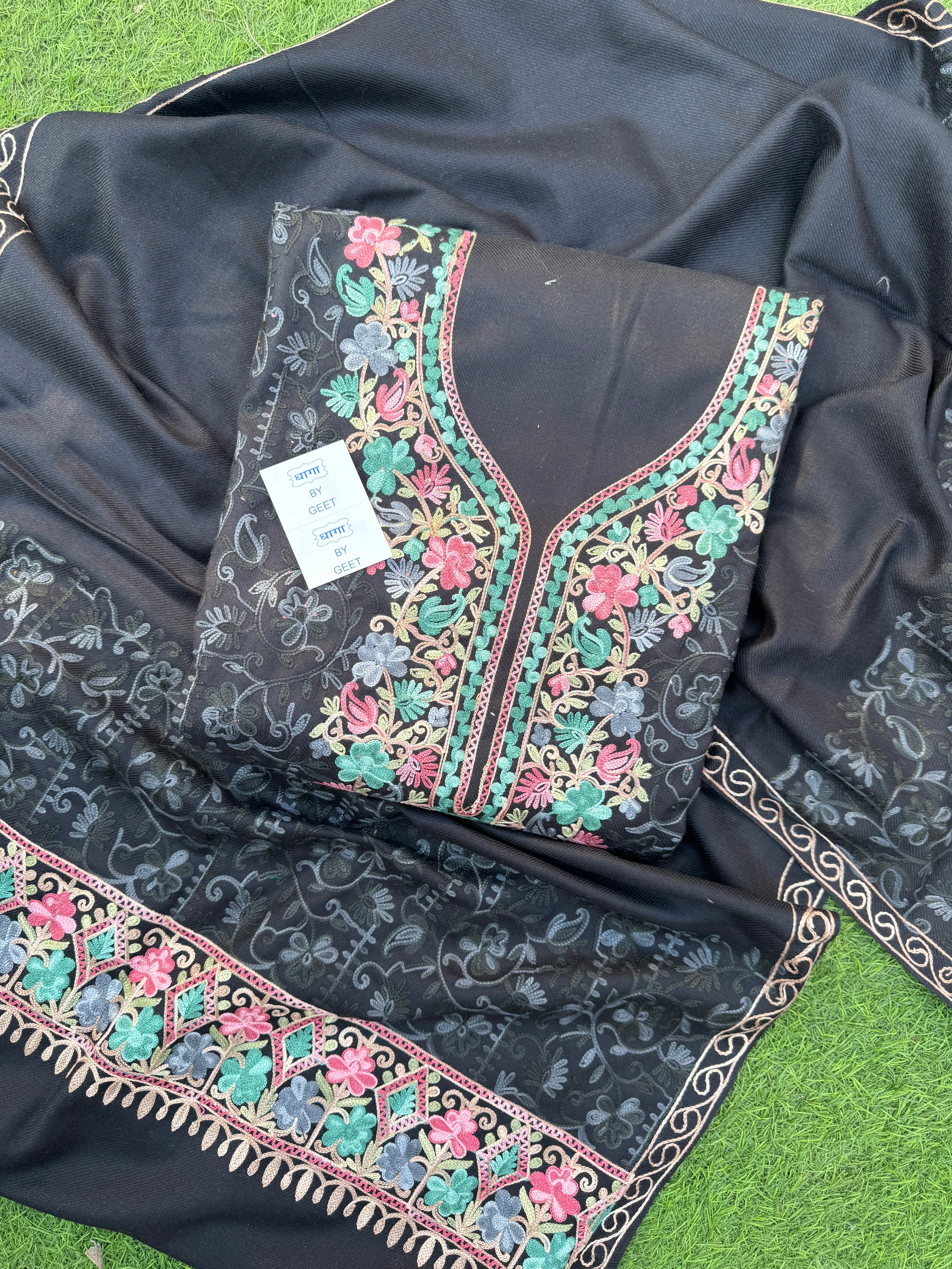 Tashya pashmina Kashmiri suit sets