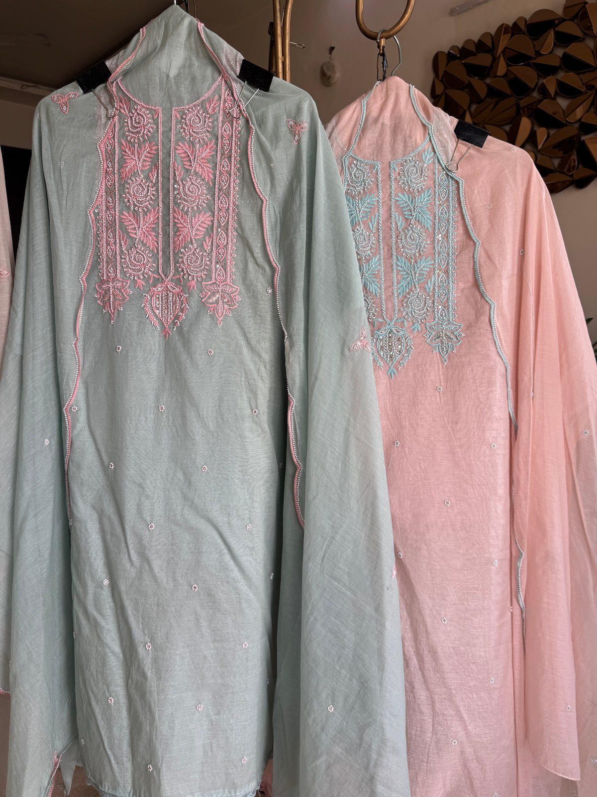 Pastel mul mul suit set