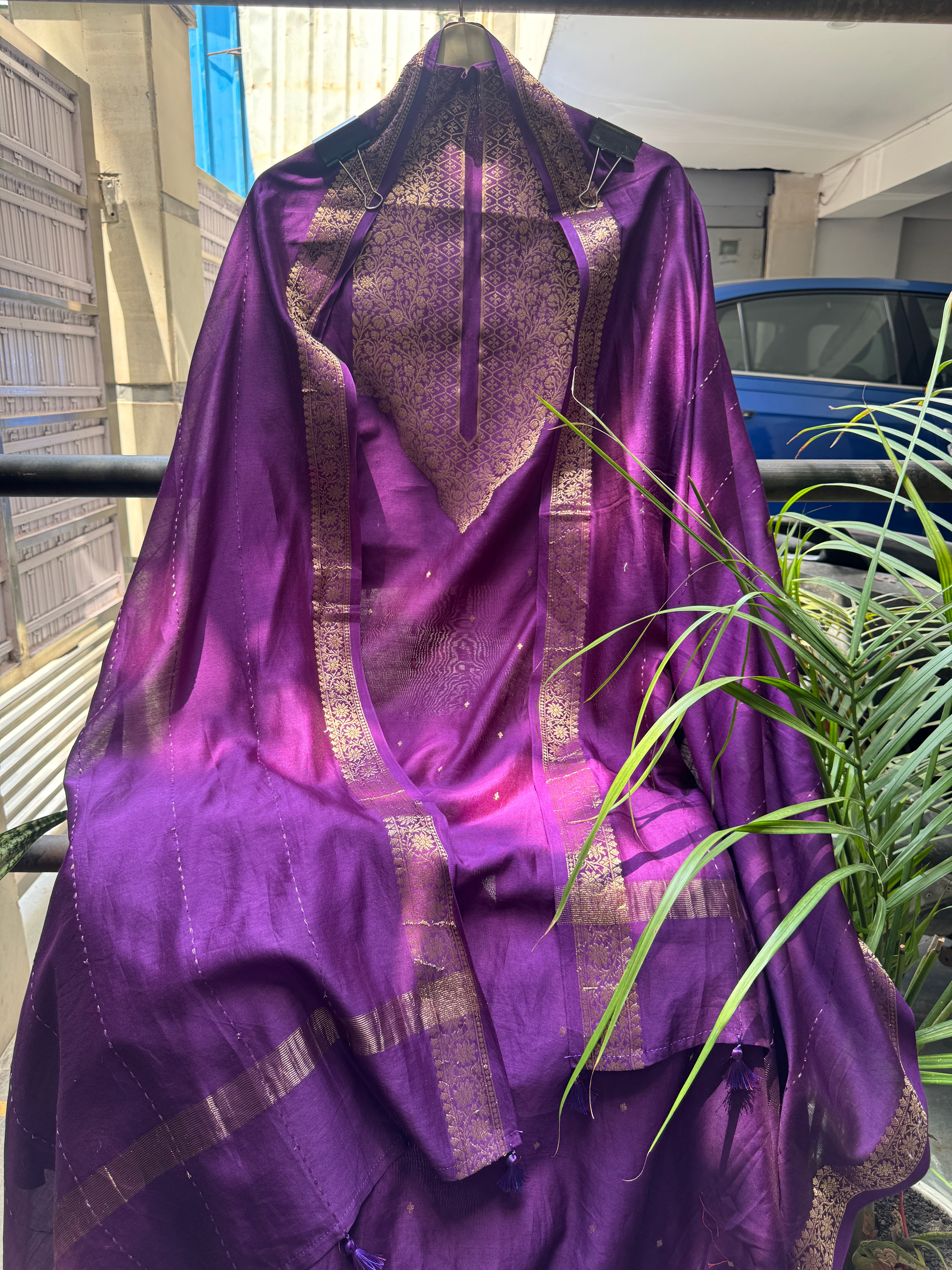 Jamun noor maheshwari suit set