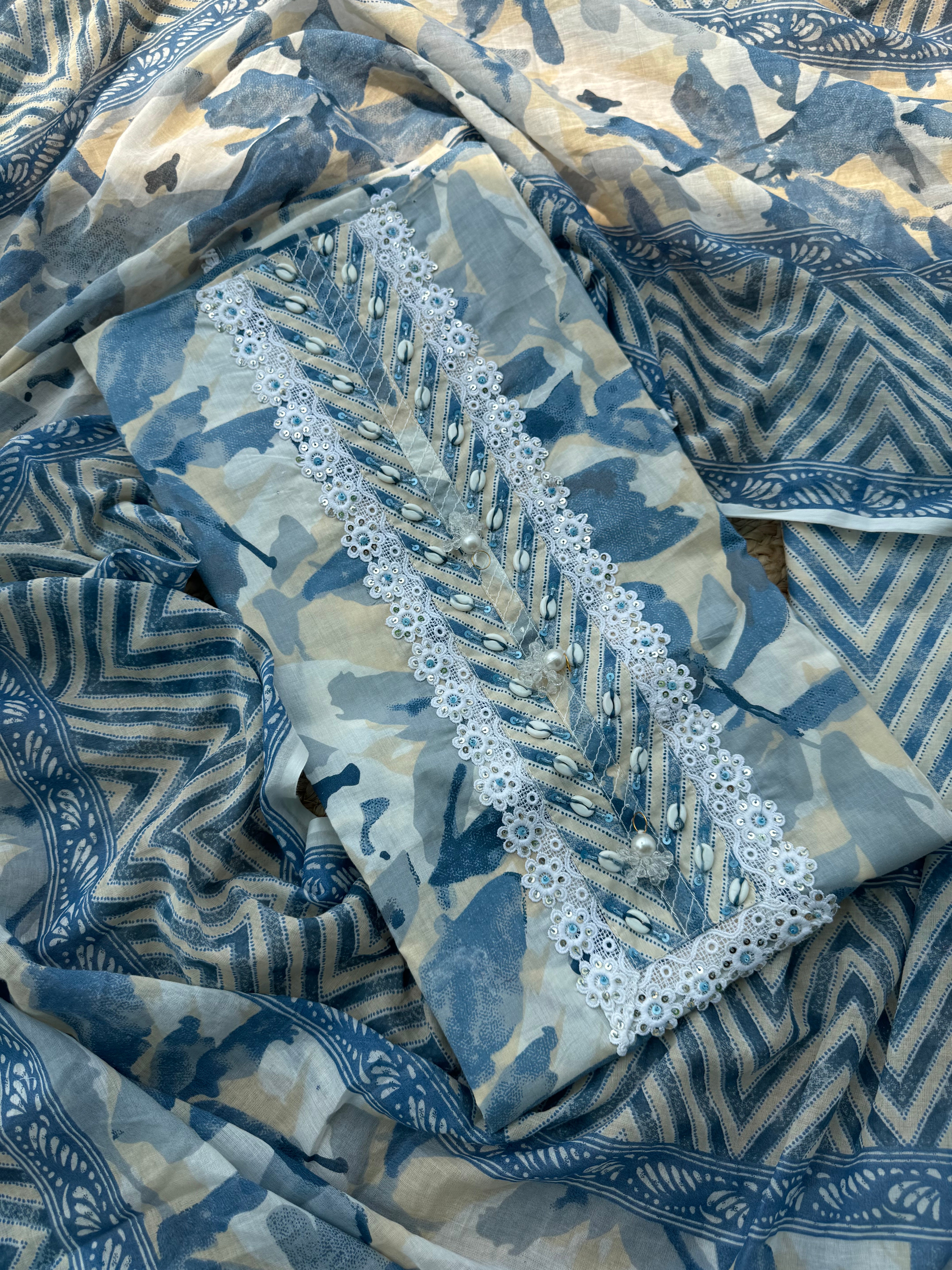 Amaira Mulmul cotton suit set