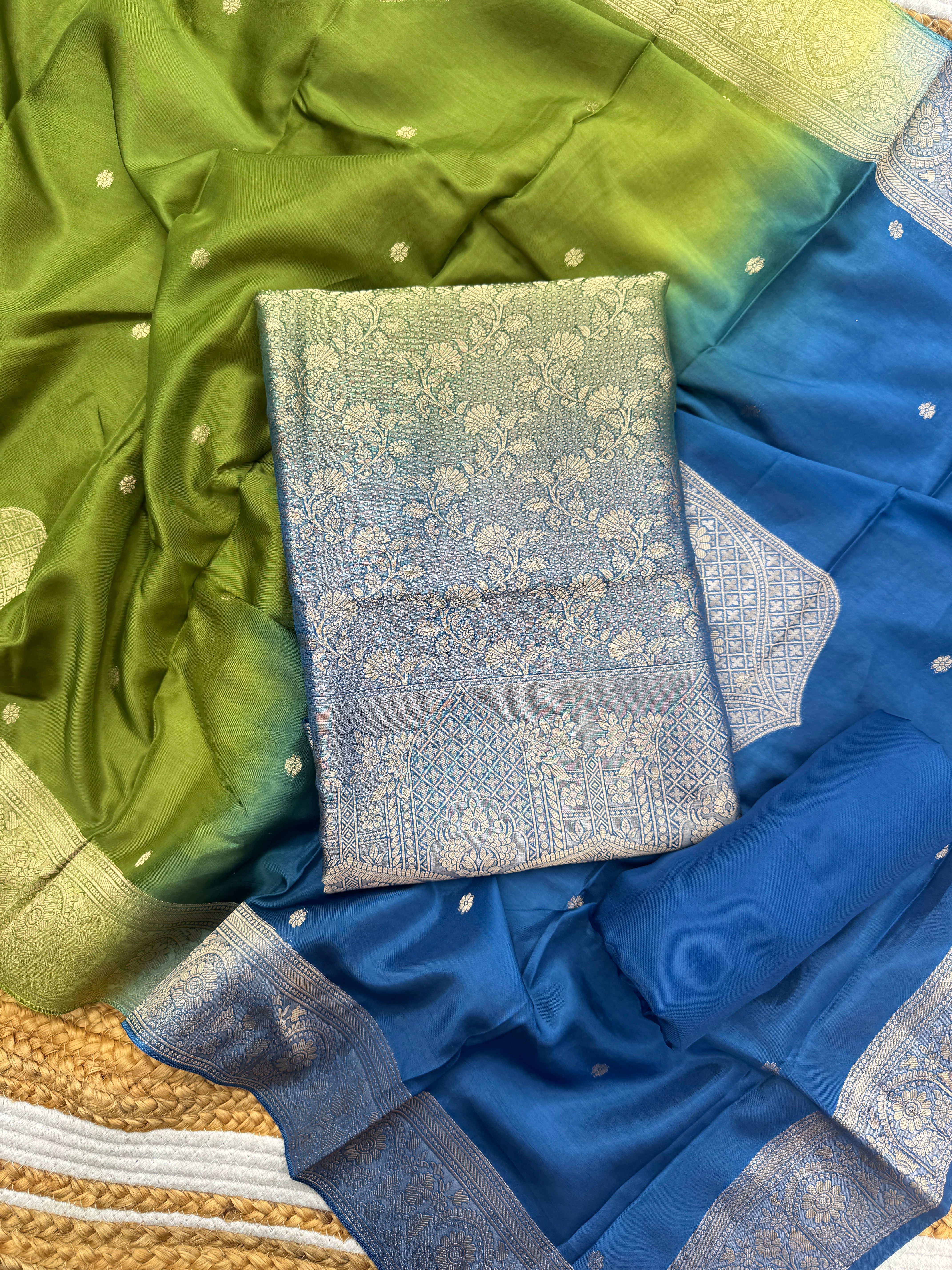 Ira kanjivaram suit set