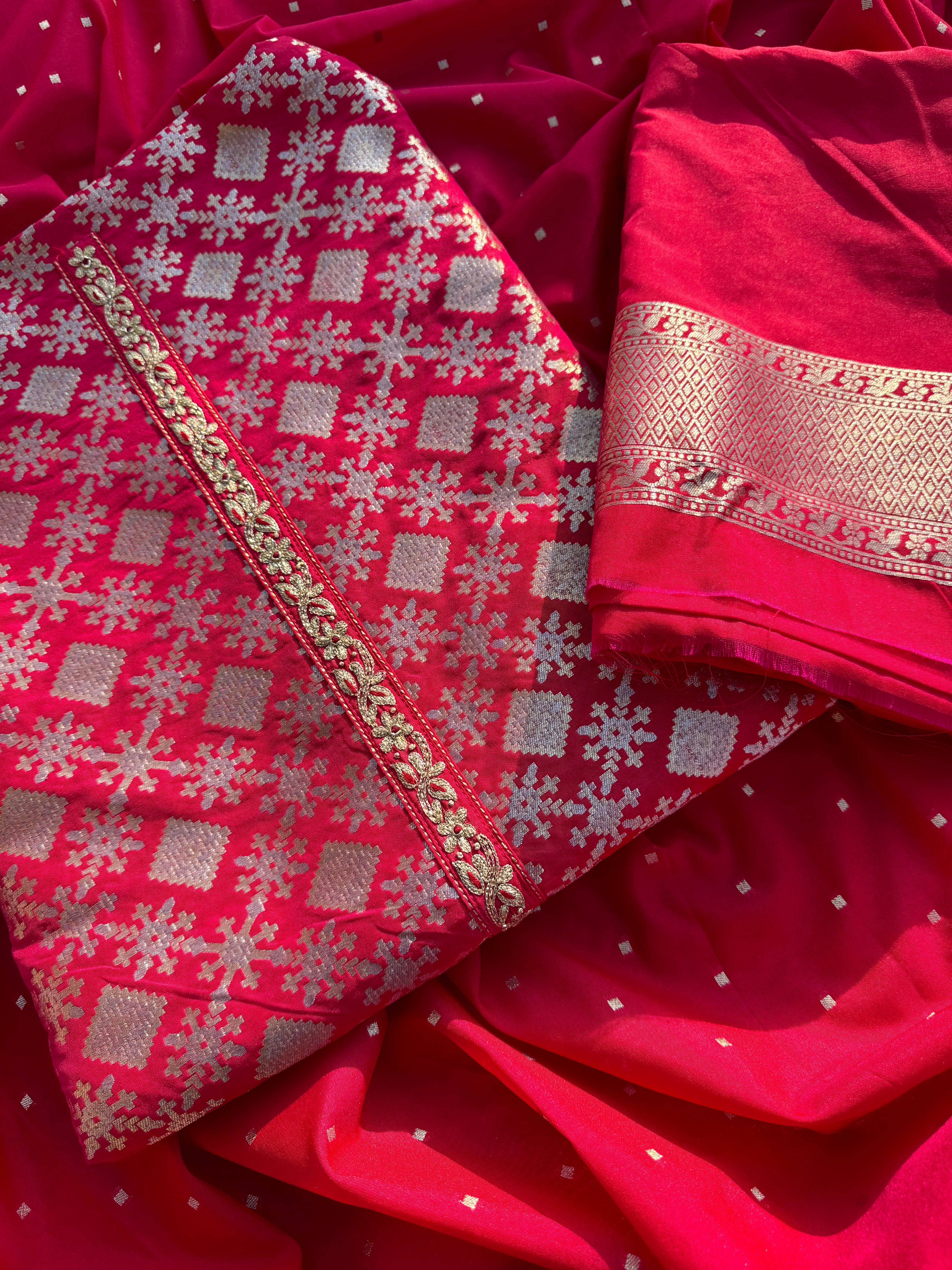 Anmol brocade suit set