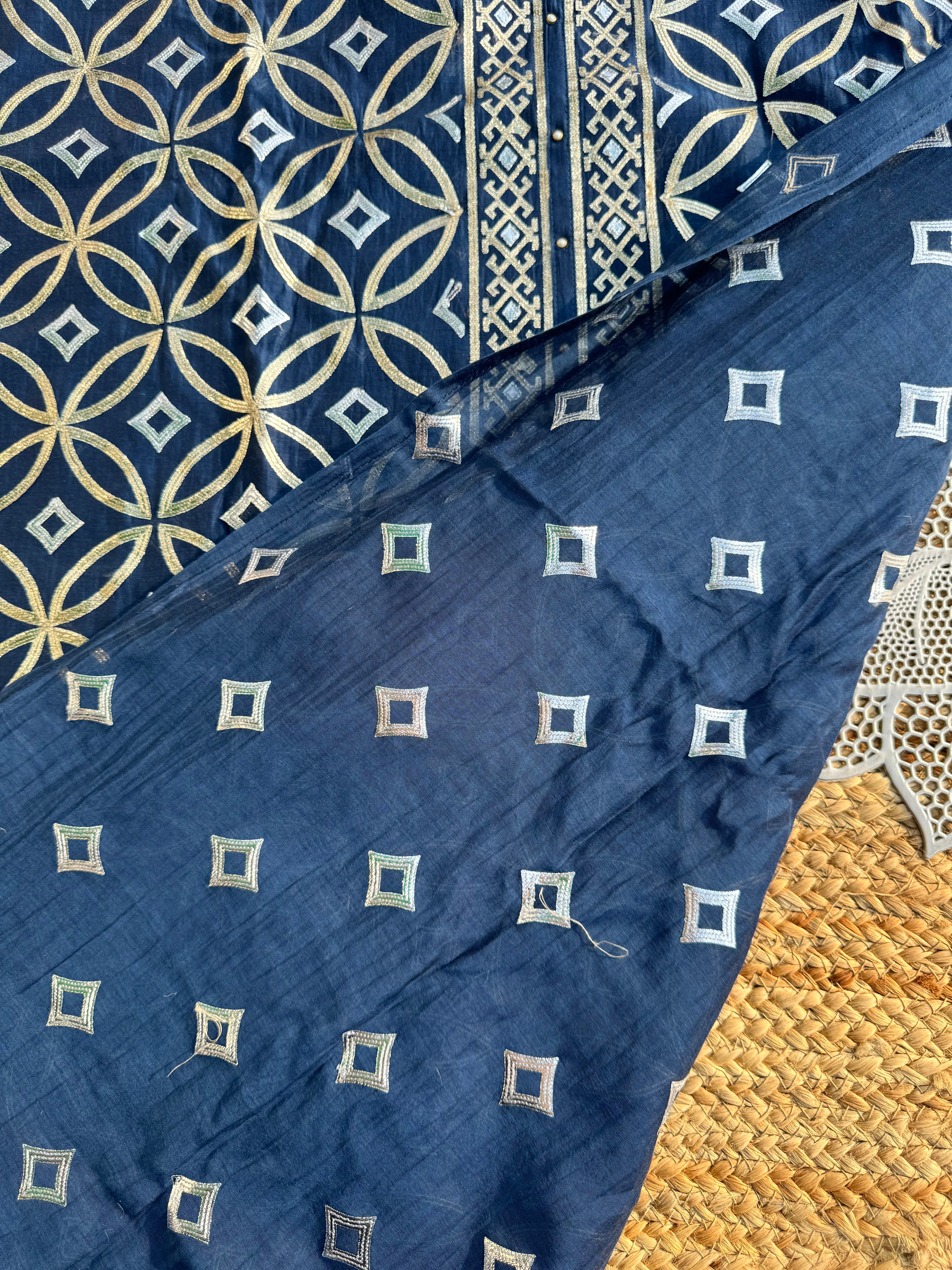 Gulabo pure Mulmul suit set