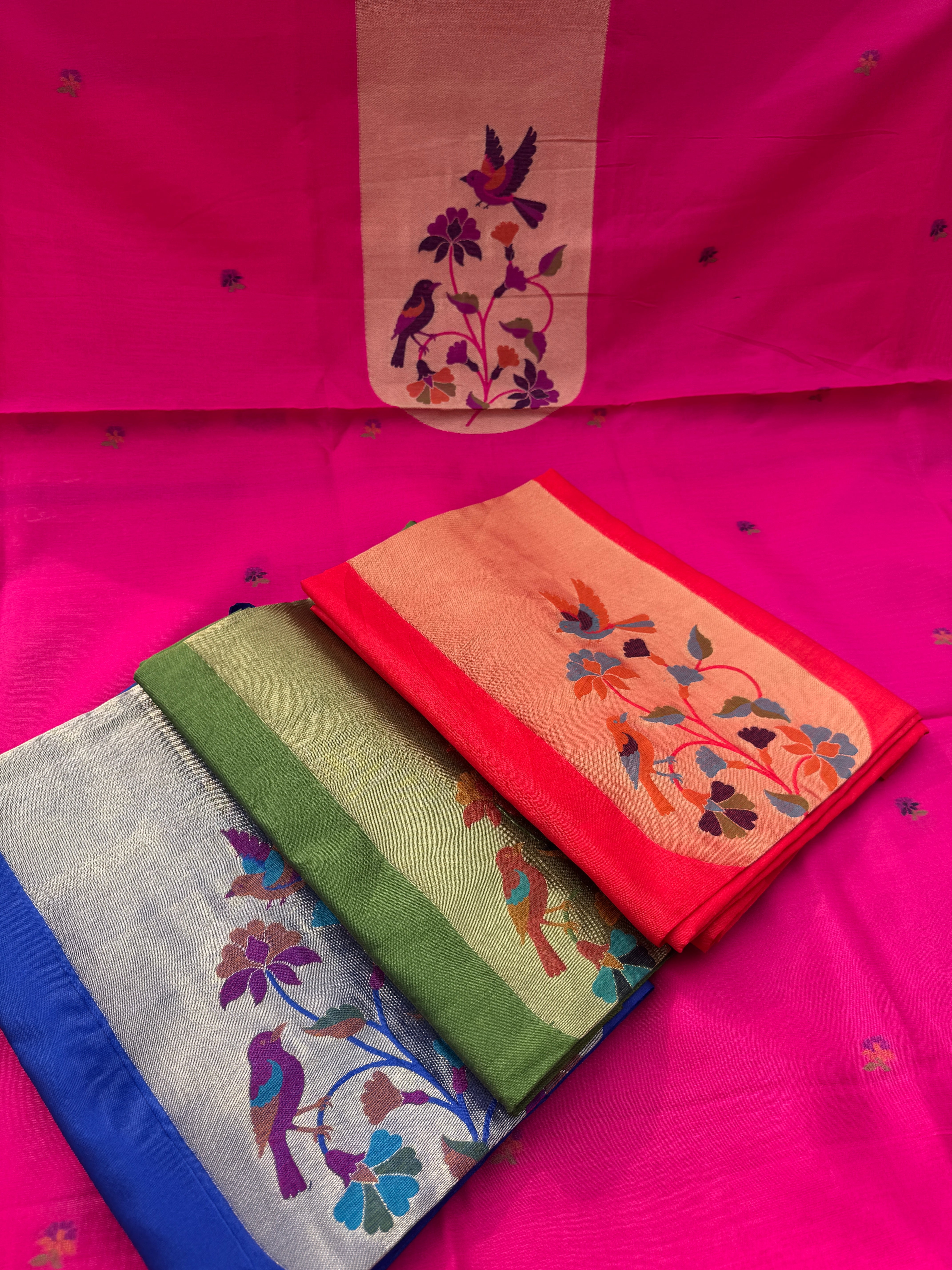 Pakhi paithani suit set