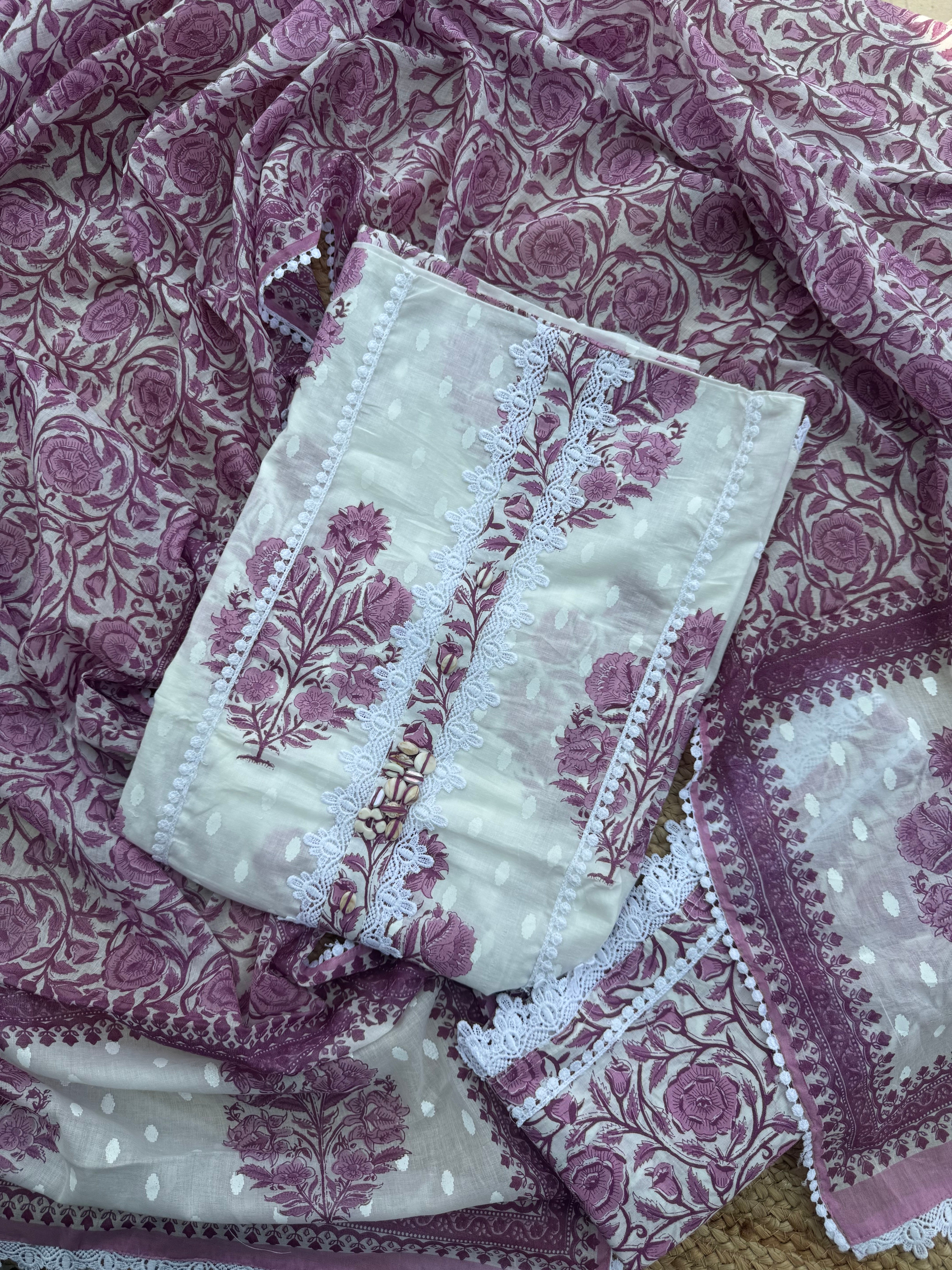 Piya cotton suit set