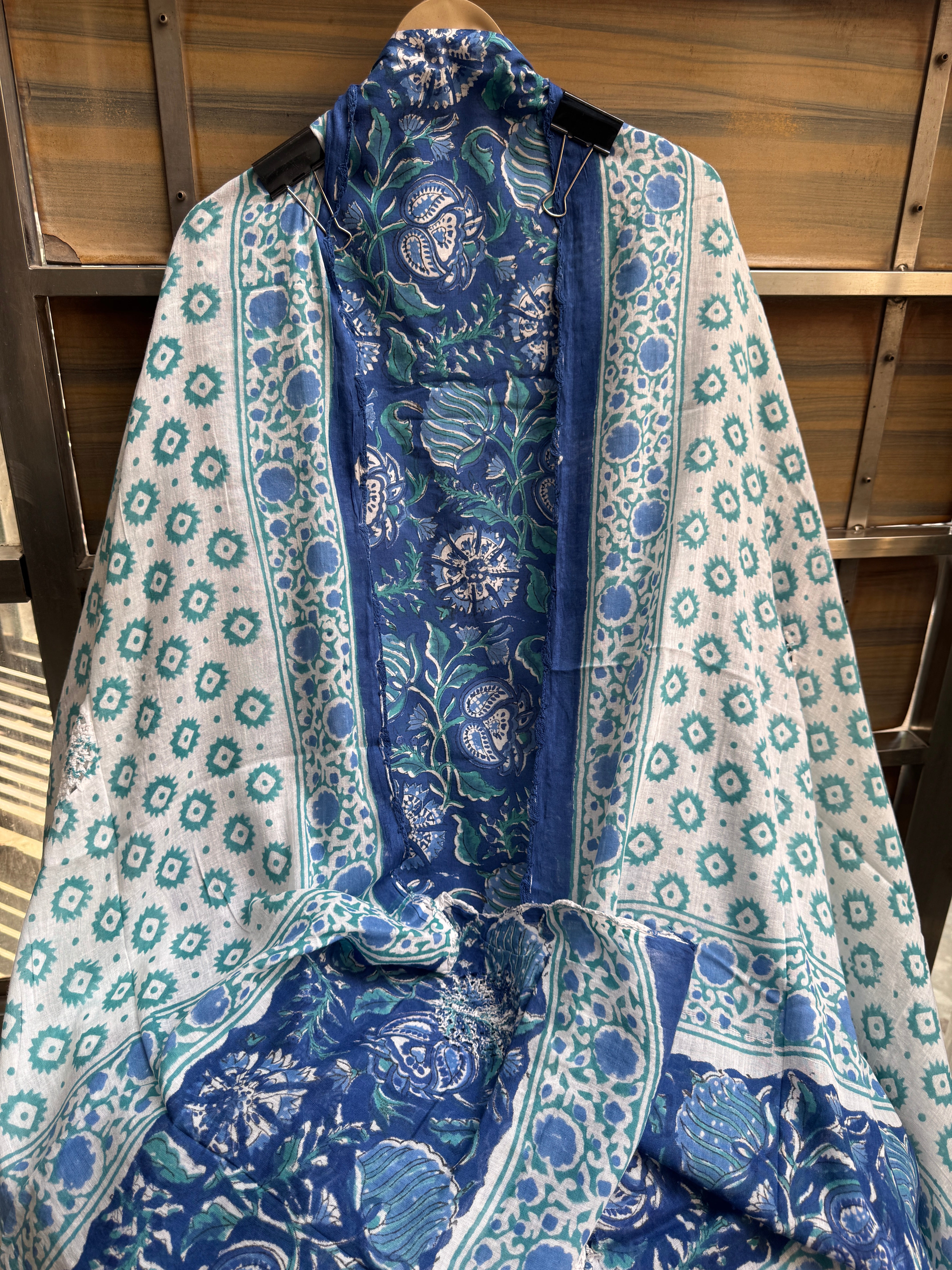 Croatia cotton block suit set