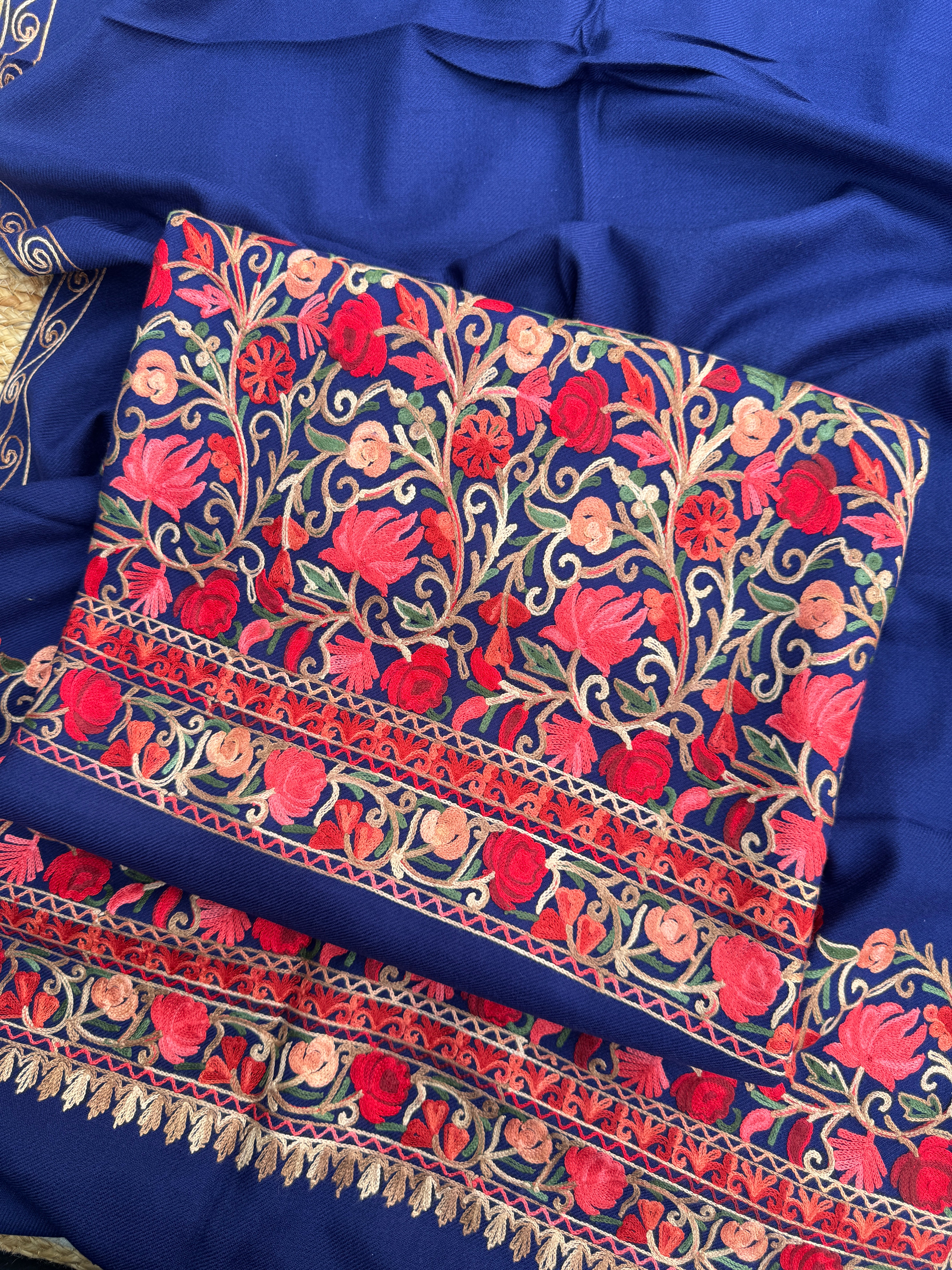 Kesar pashmina suit set