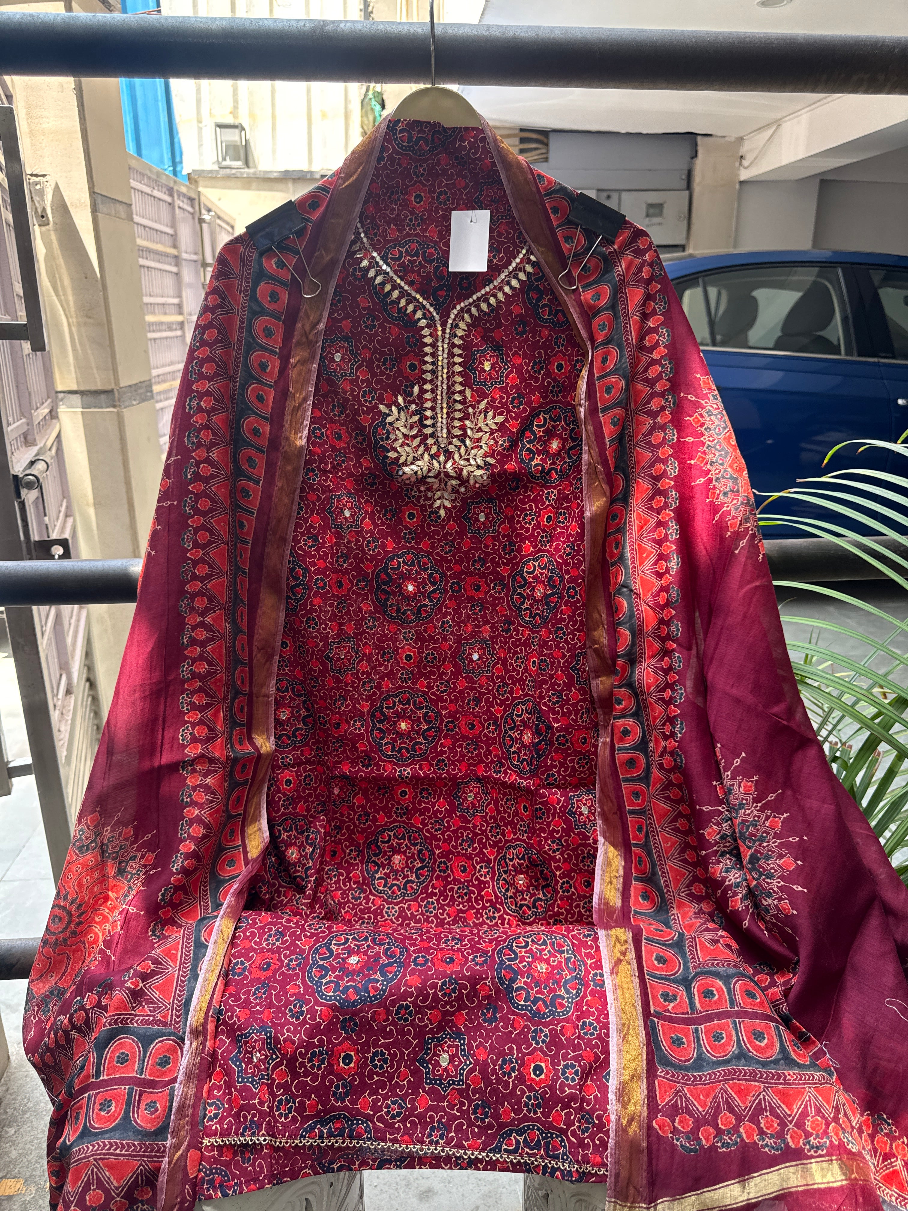 Rangrez pure cotton suit set