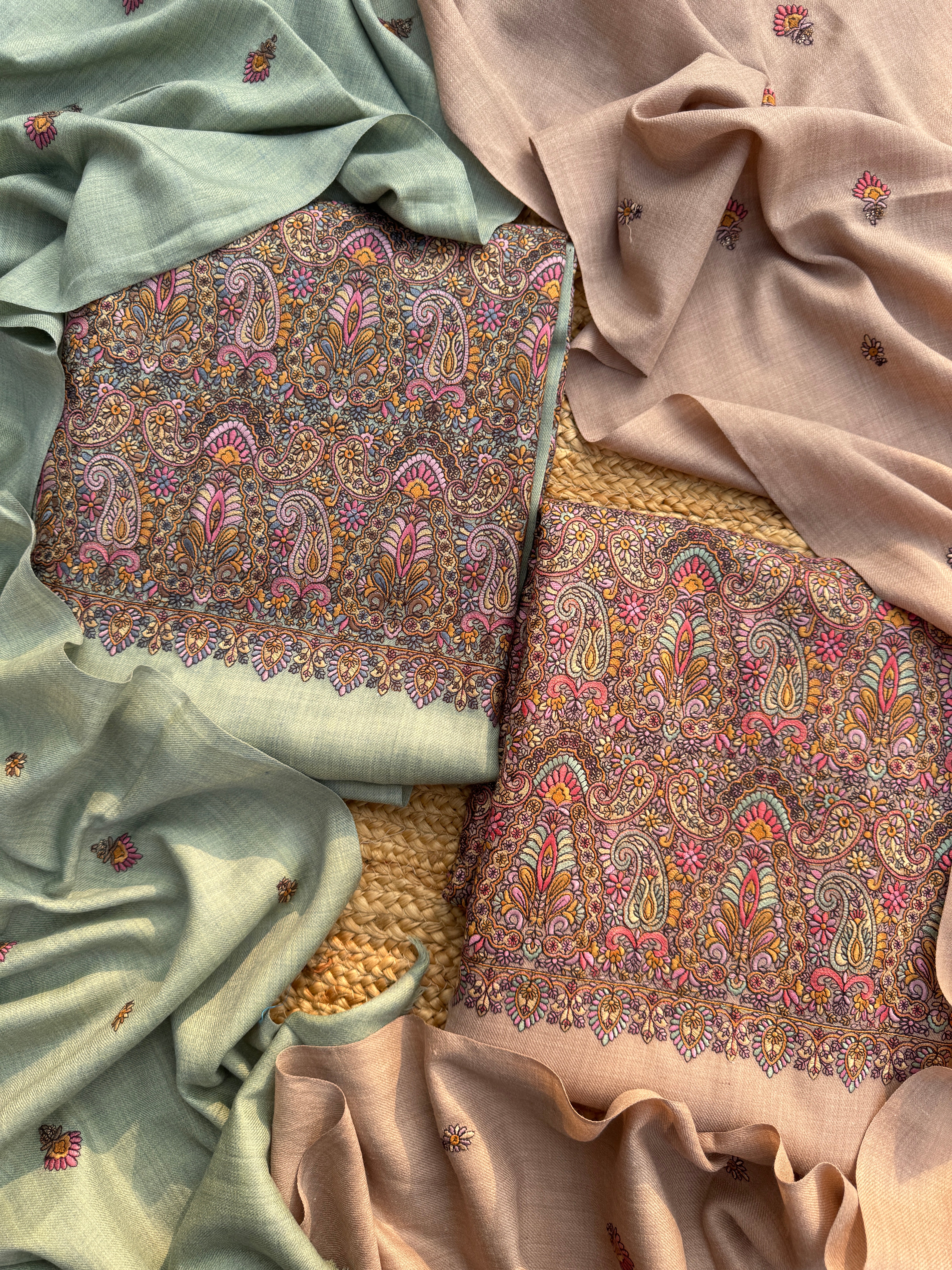 Heirloom pure pashmina suit set