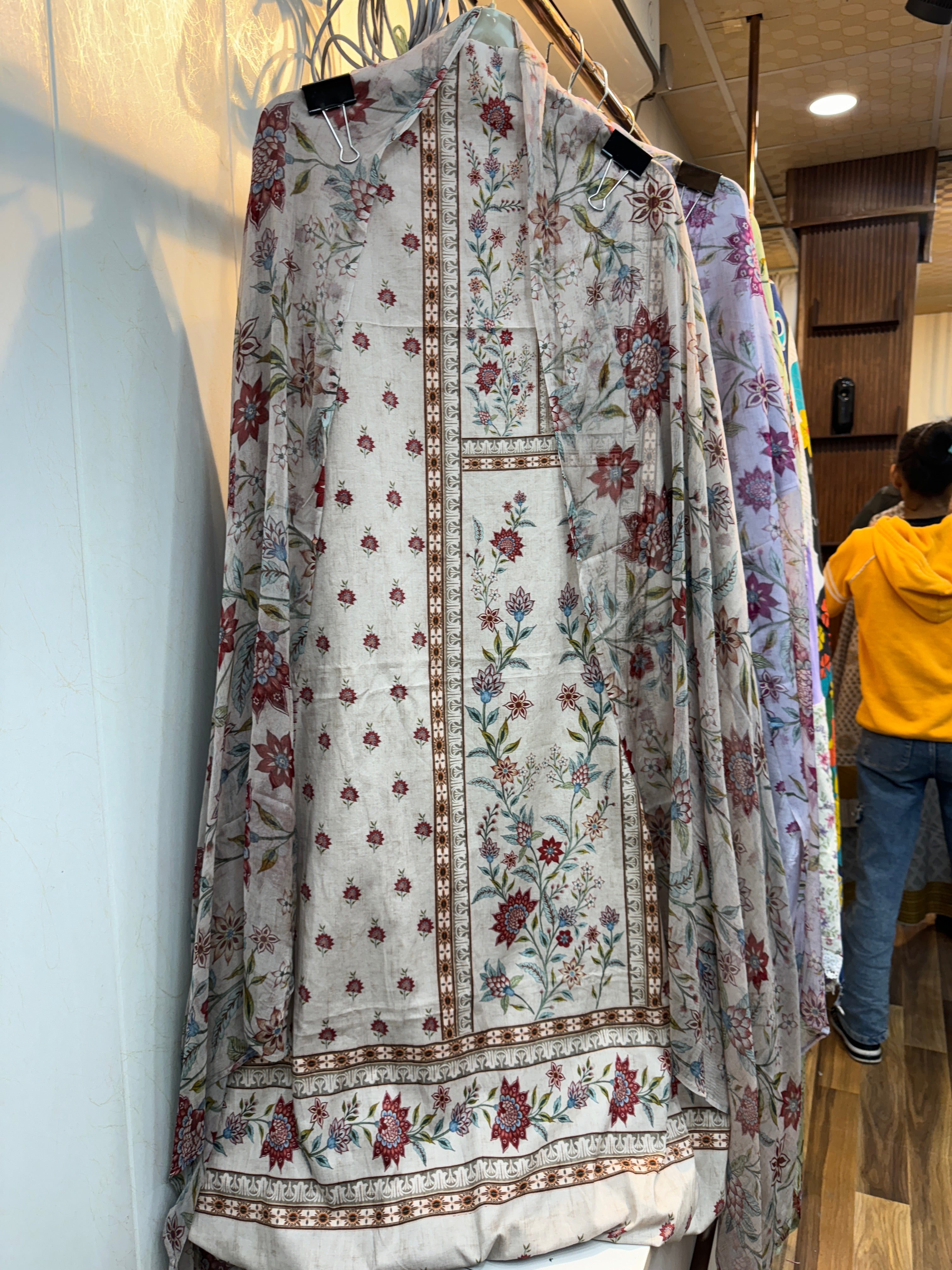 Neera pure lawn cotton suit set