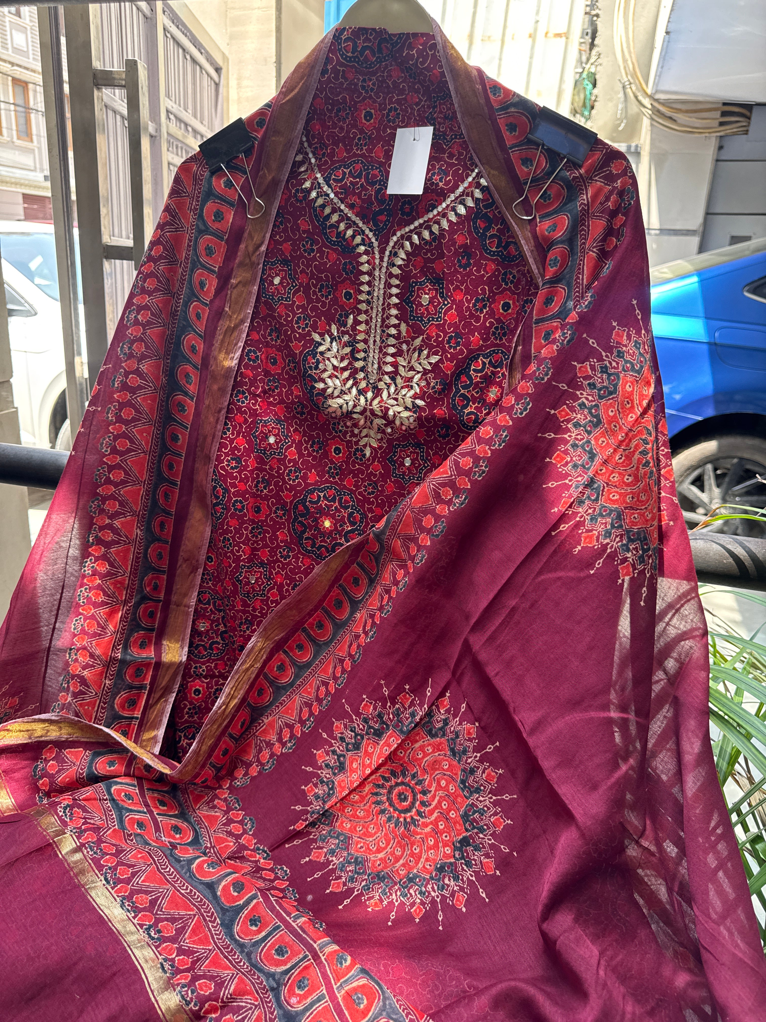 Rangrez pure cotton suit set