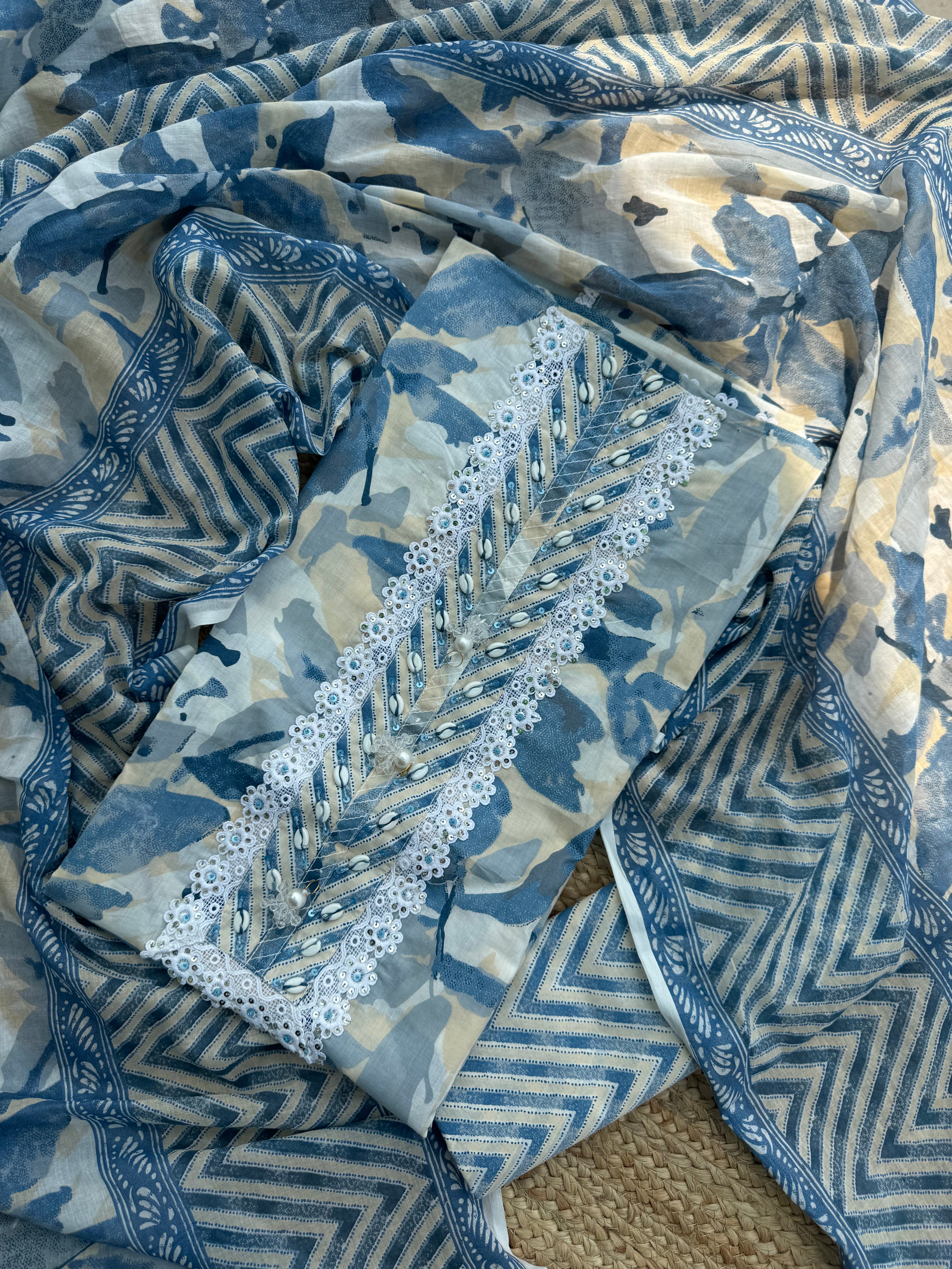 Amaira Mulmul cotton suit set