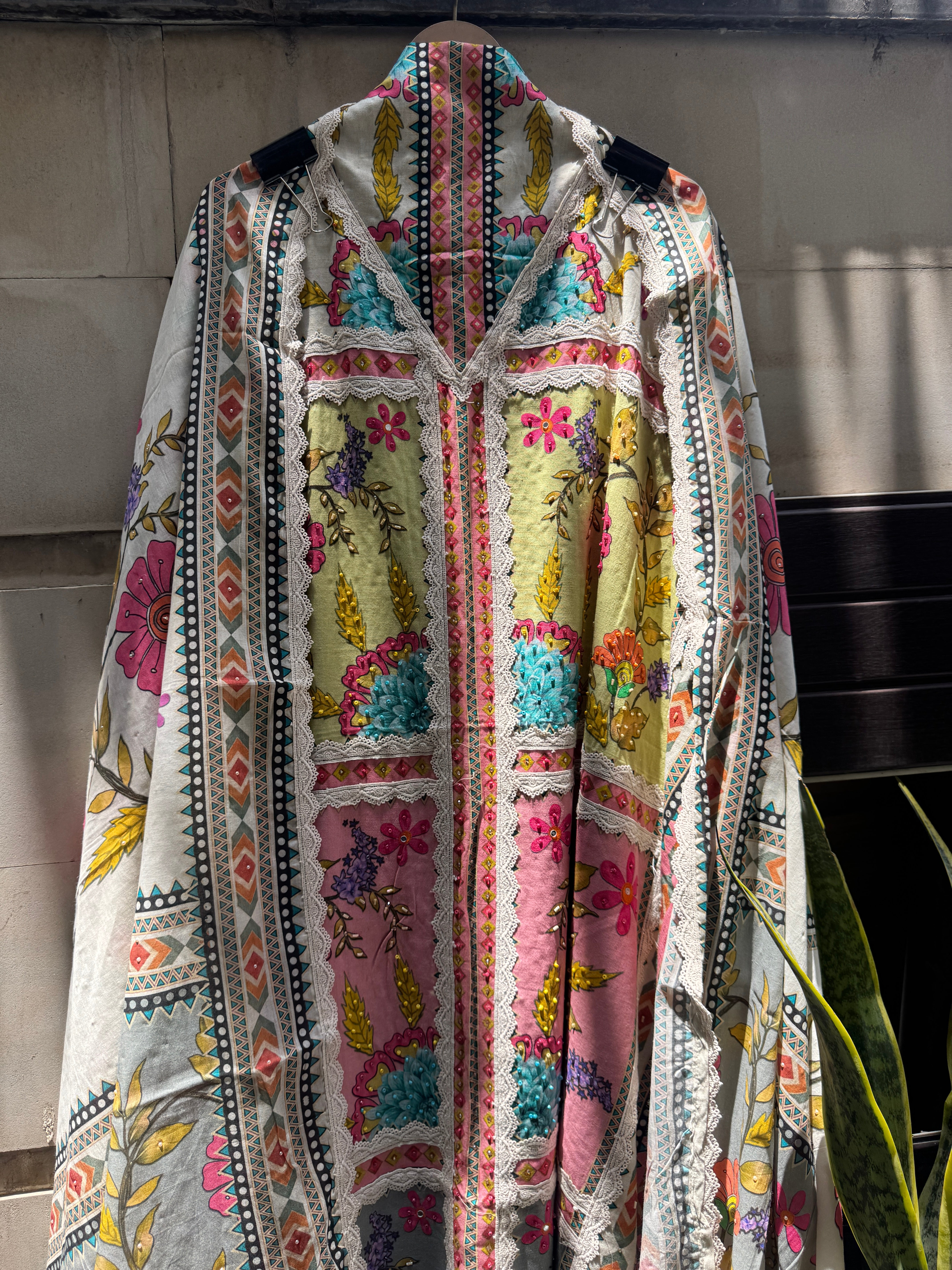 Gulnaar cotton suit set