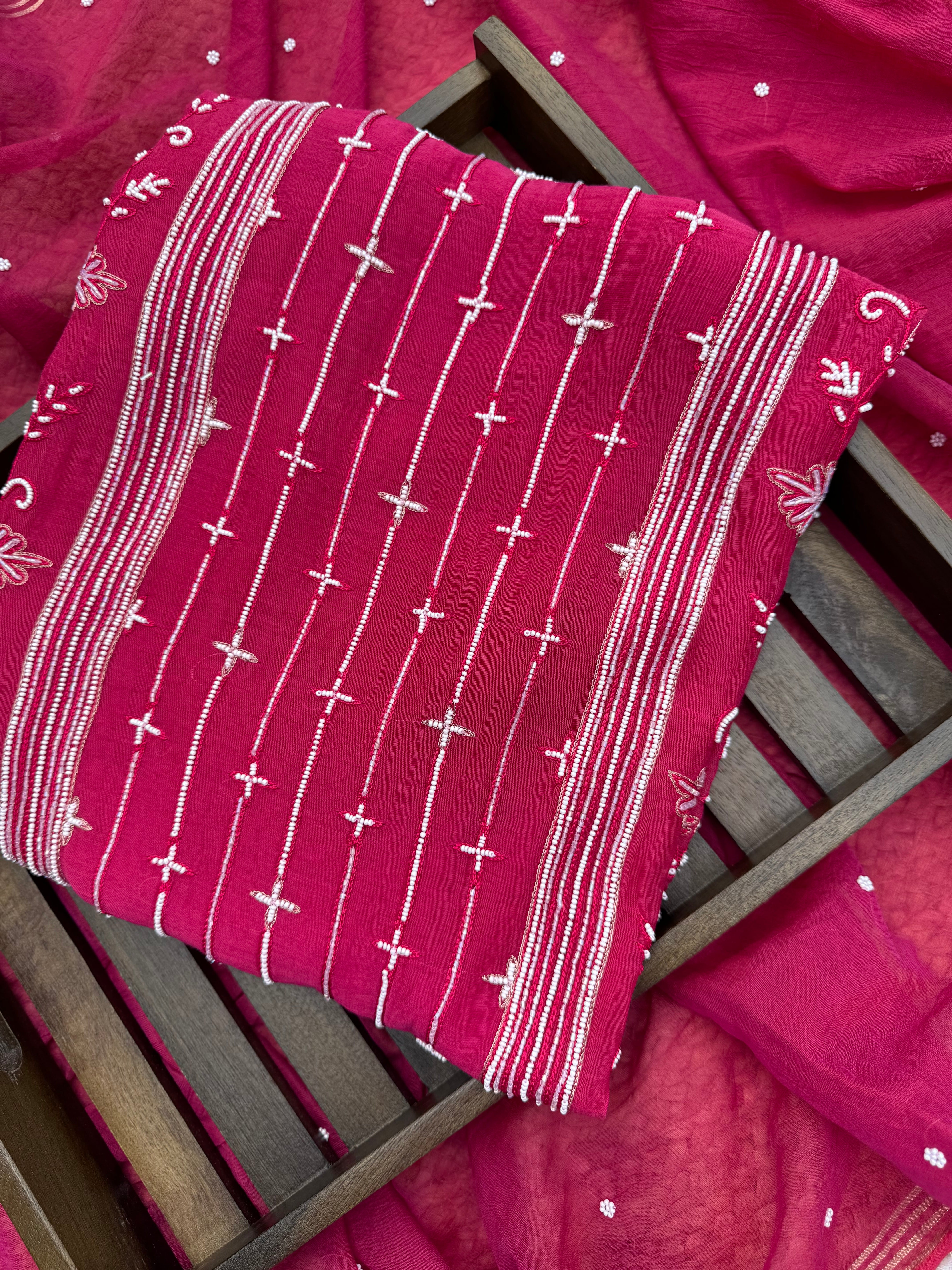 Lucknowi love suit set
