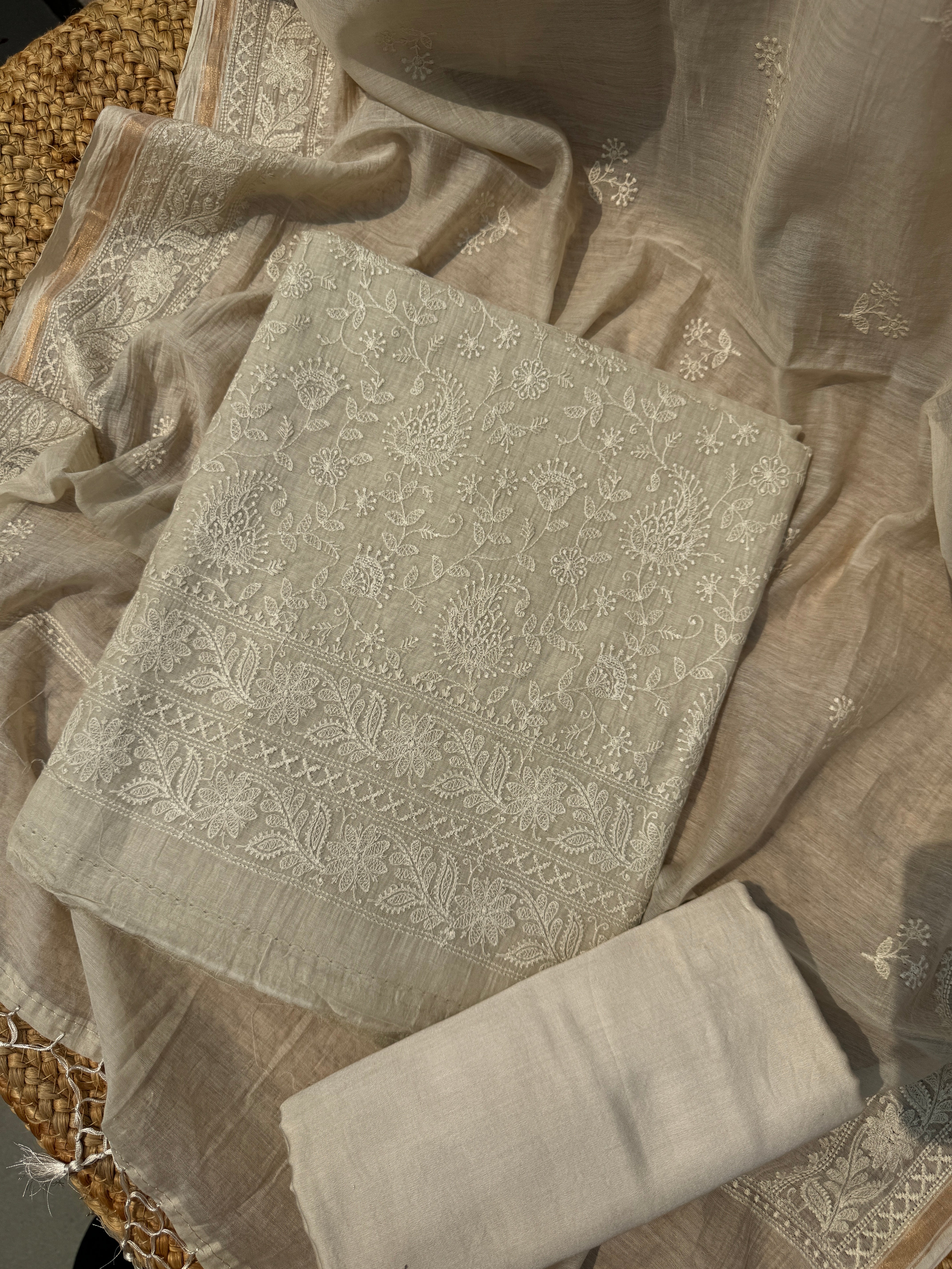 Ziya pure mul suit set