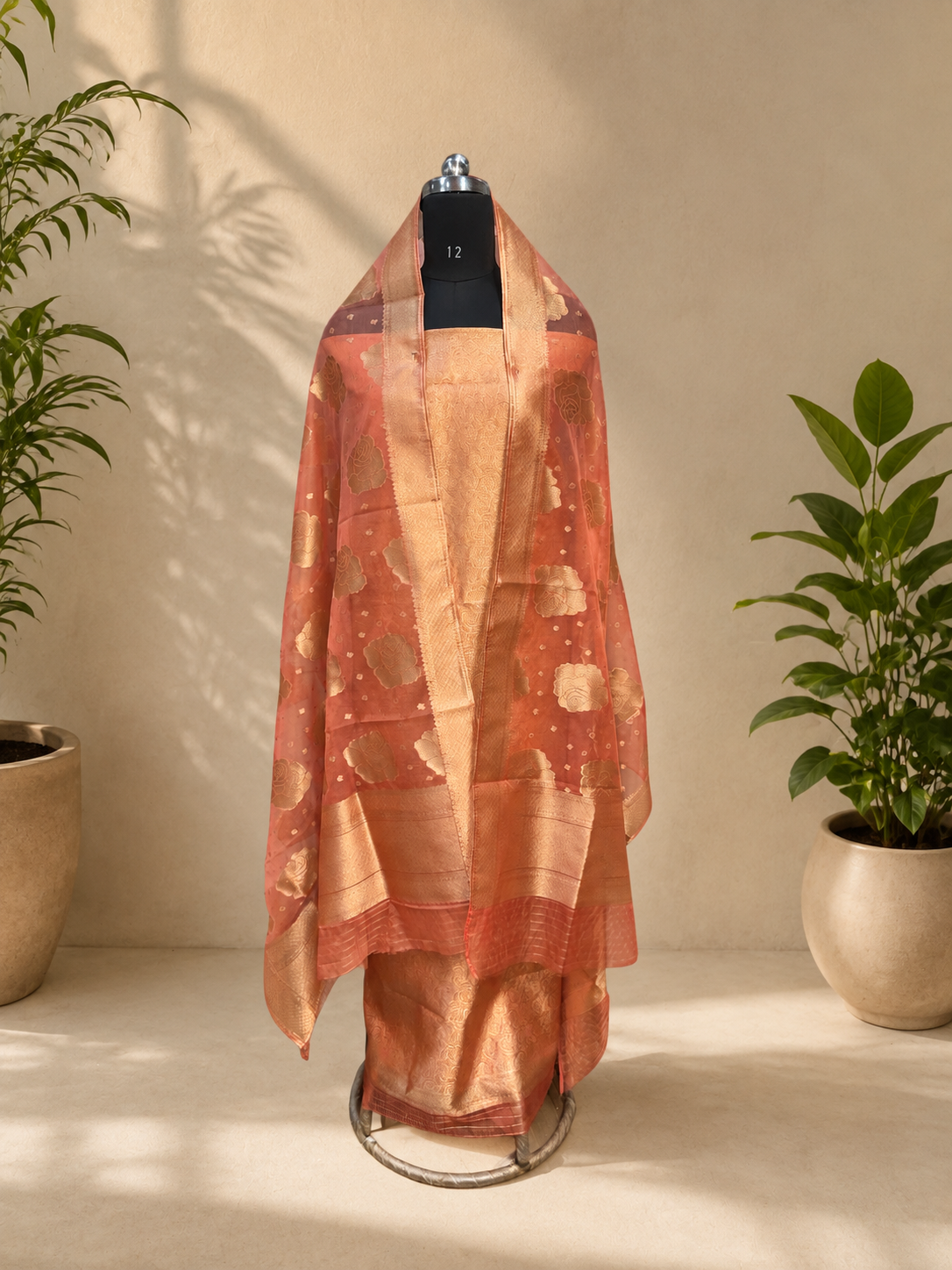 Pure brocade suit set