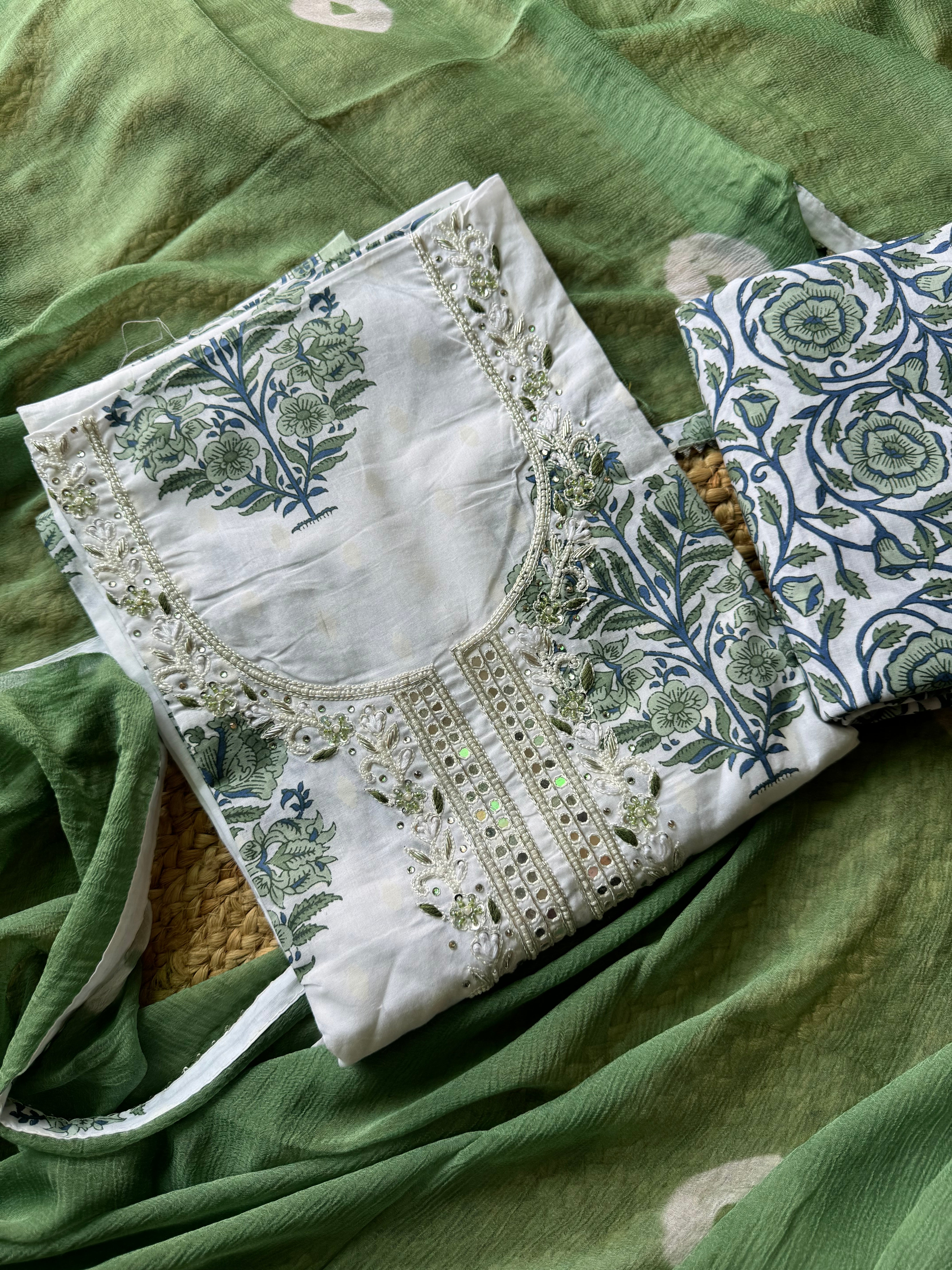 Soniya cotton suit set