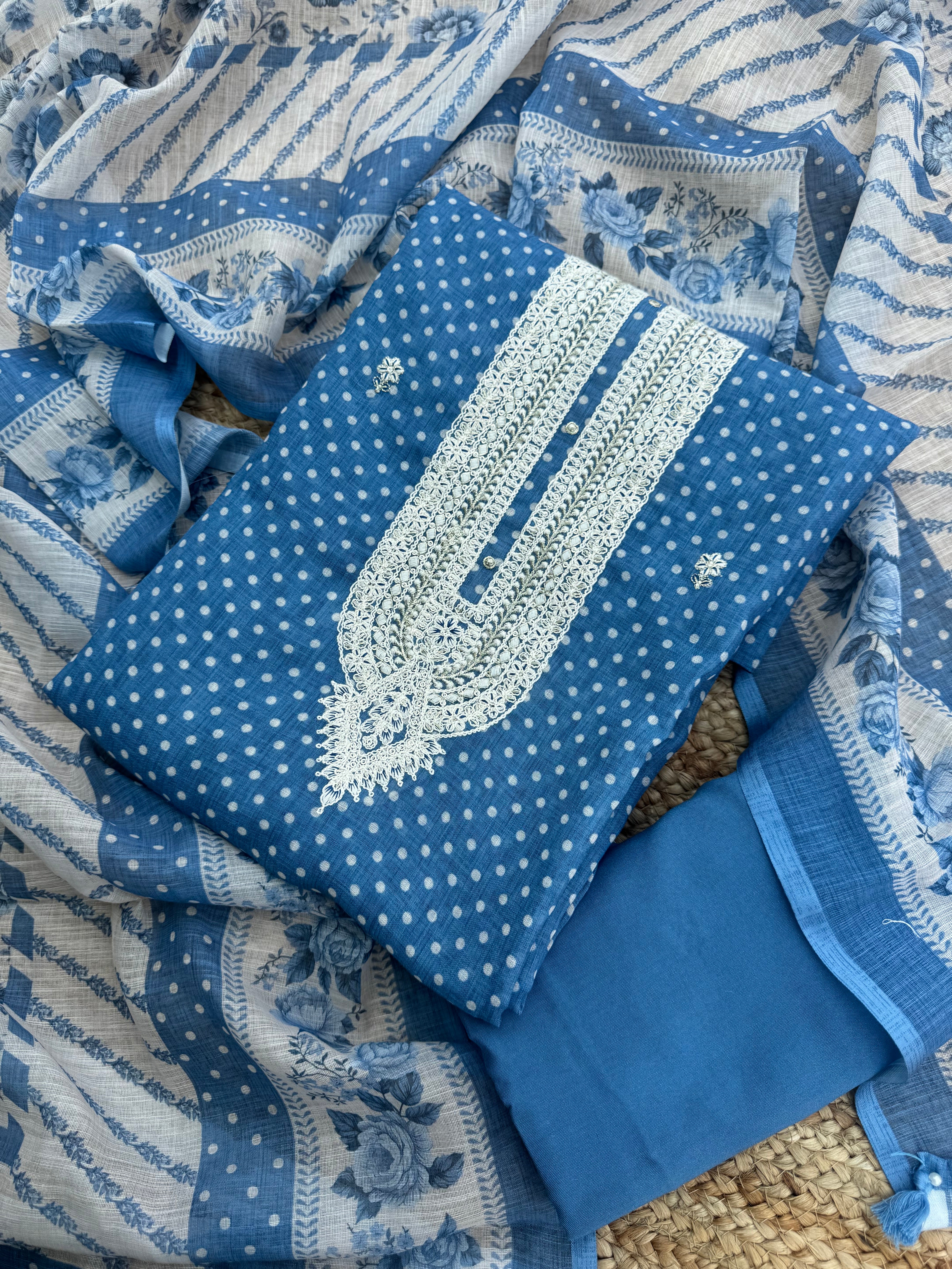 Aavya Linen suit set