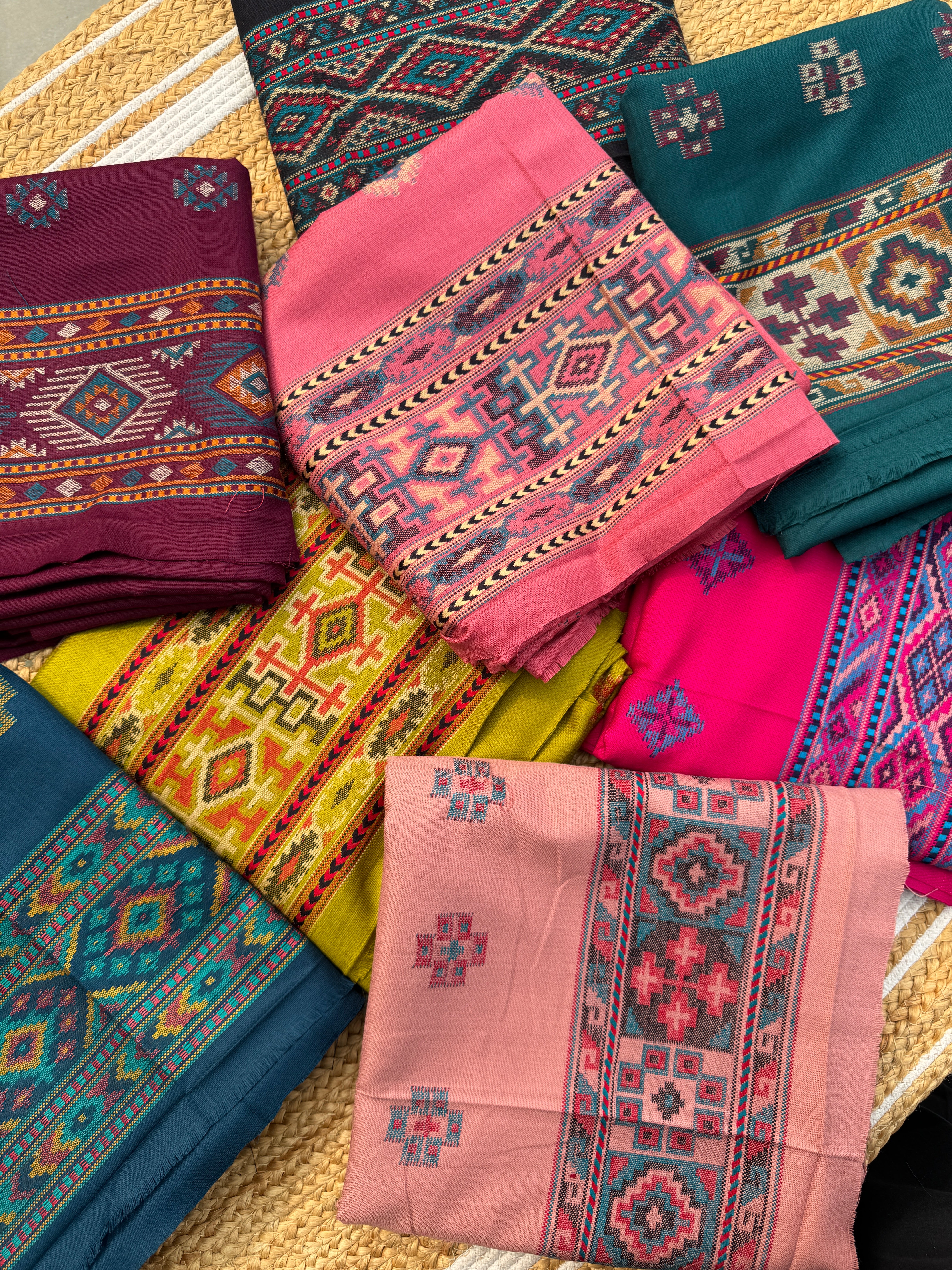 Kullu karigari pashmina suit set