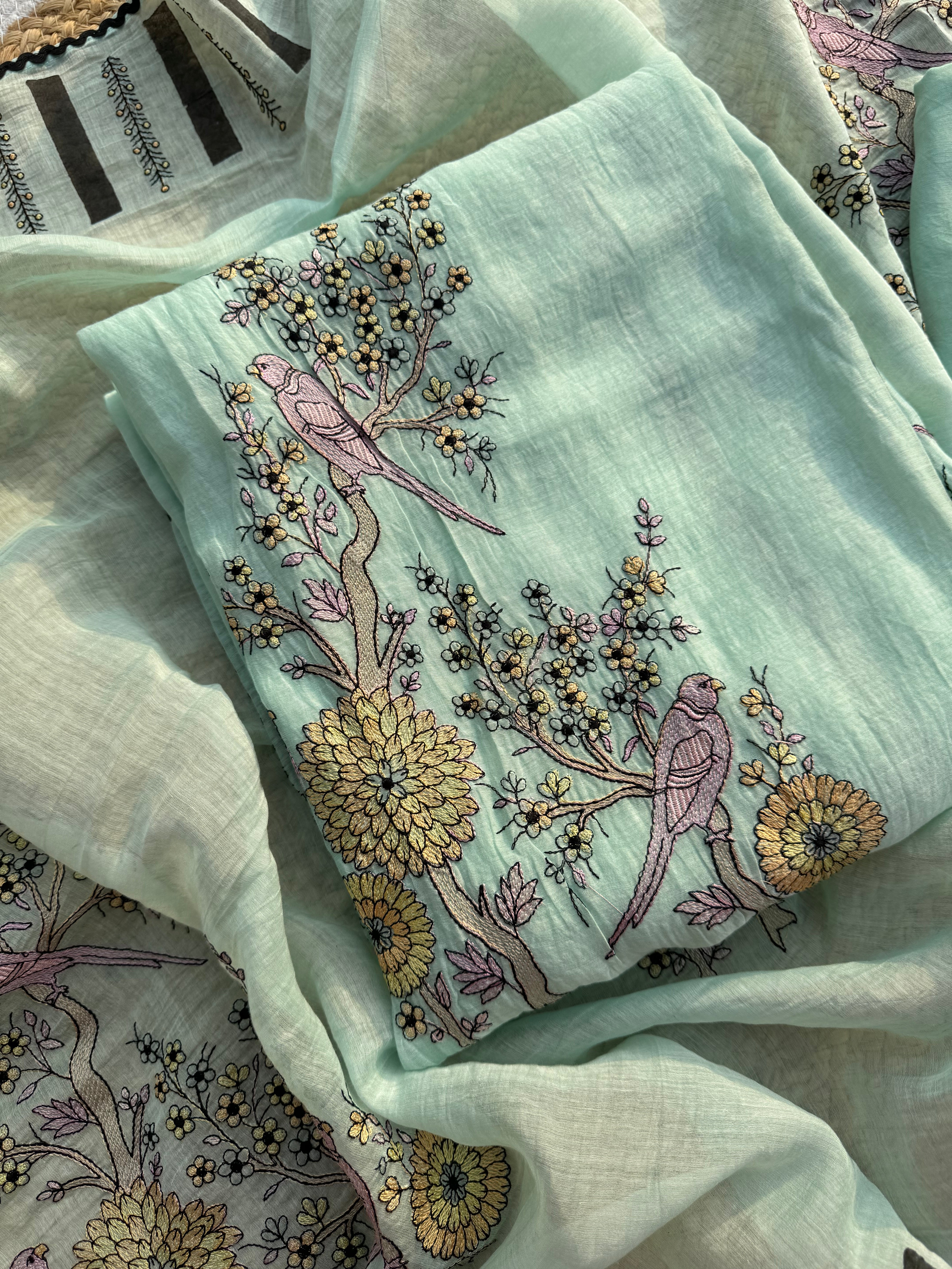 Gul pure mulmul suit set