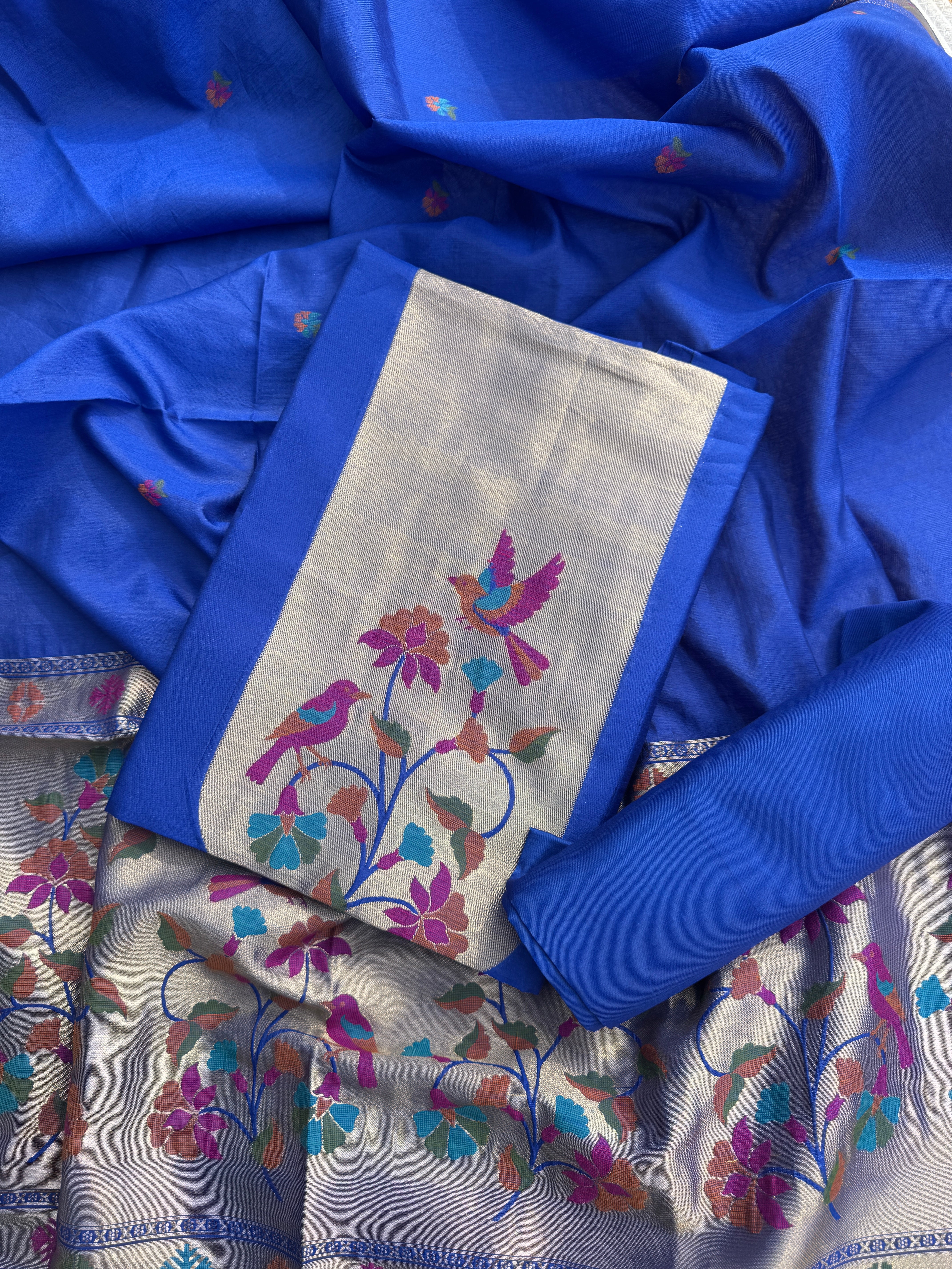 Pakhi paithani suit set