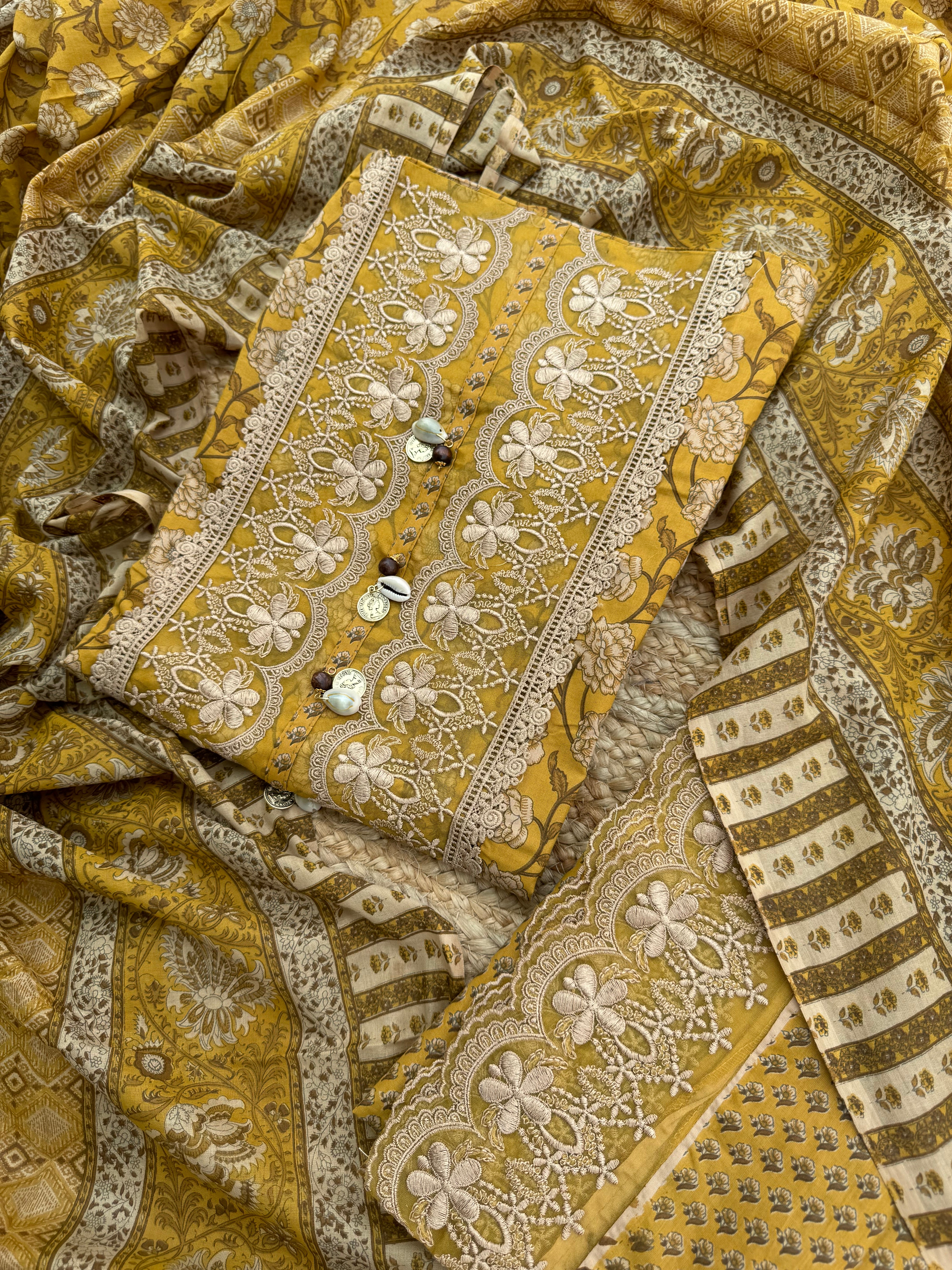Inaya pure cotton suit set