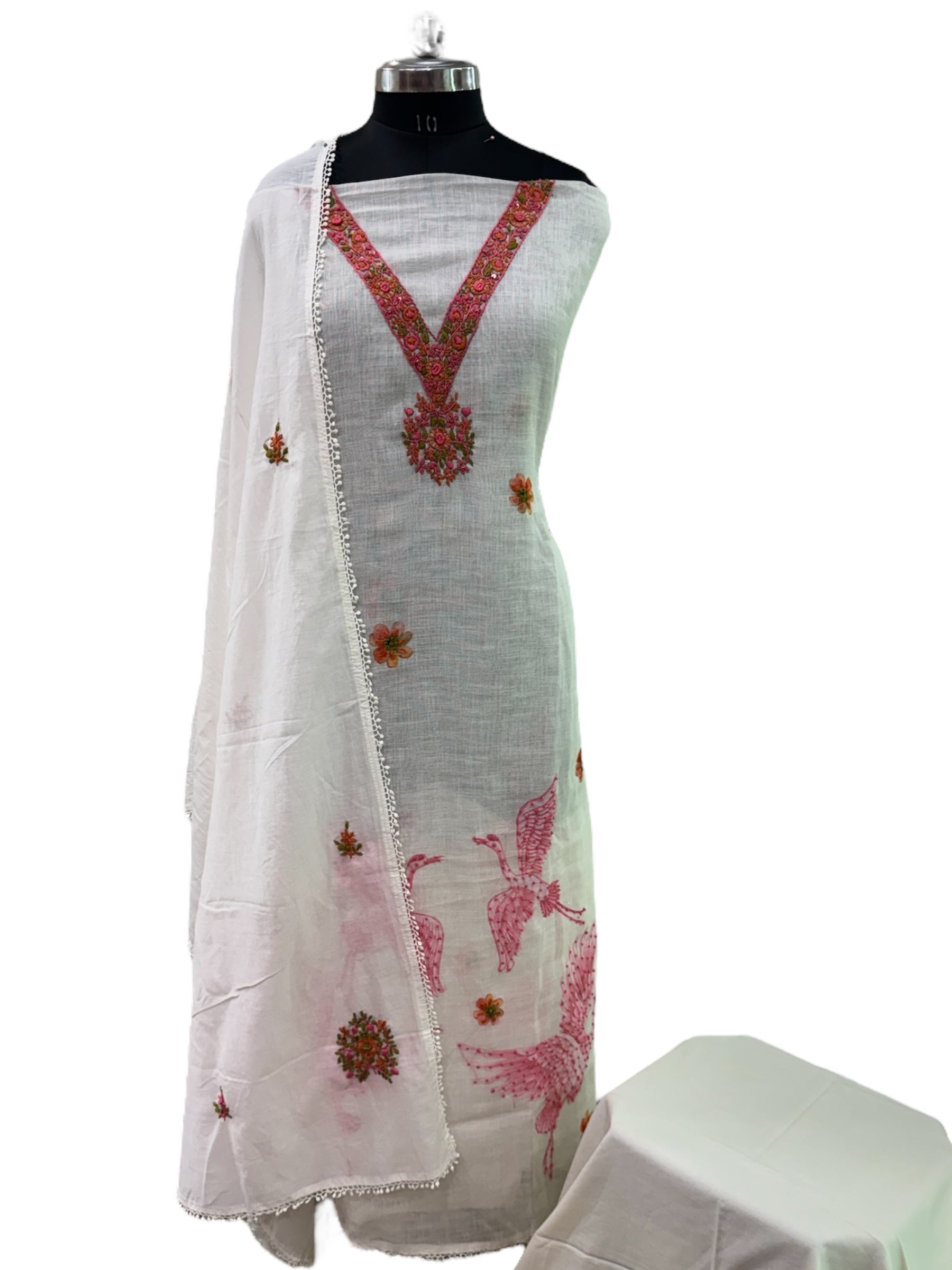 Chidiya linen suit set