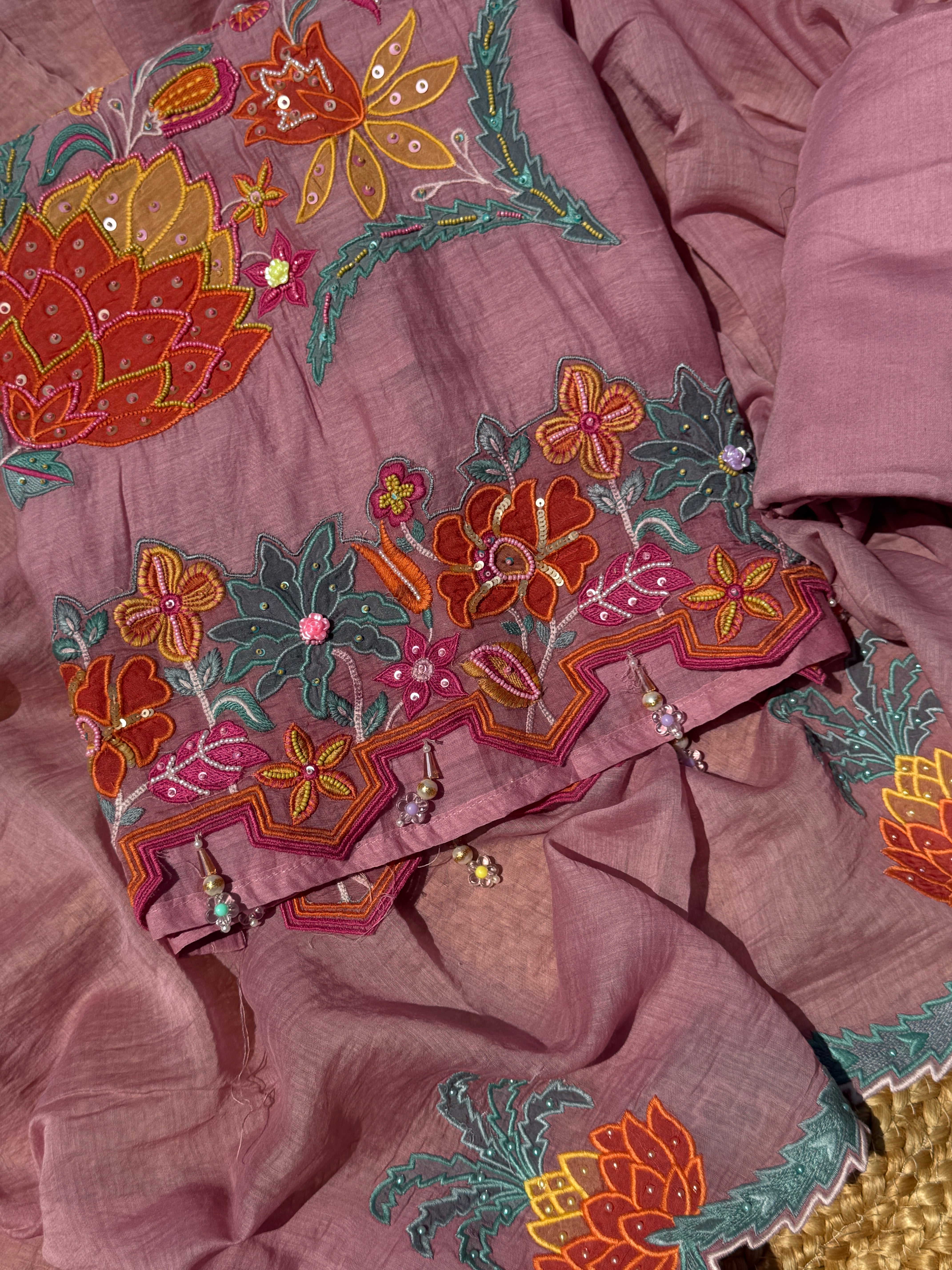 Rose pure mul suit set