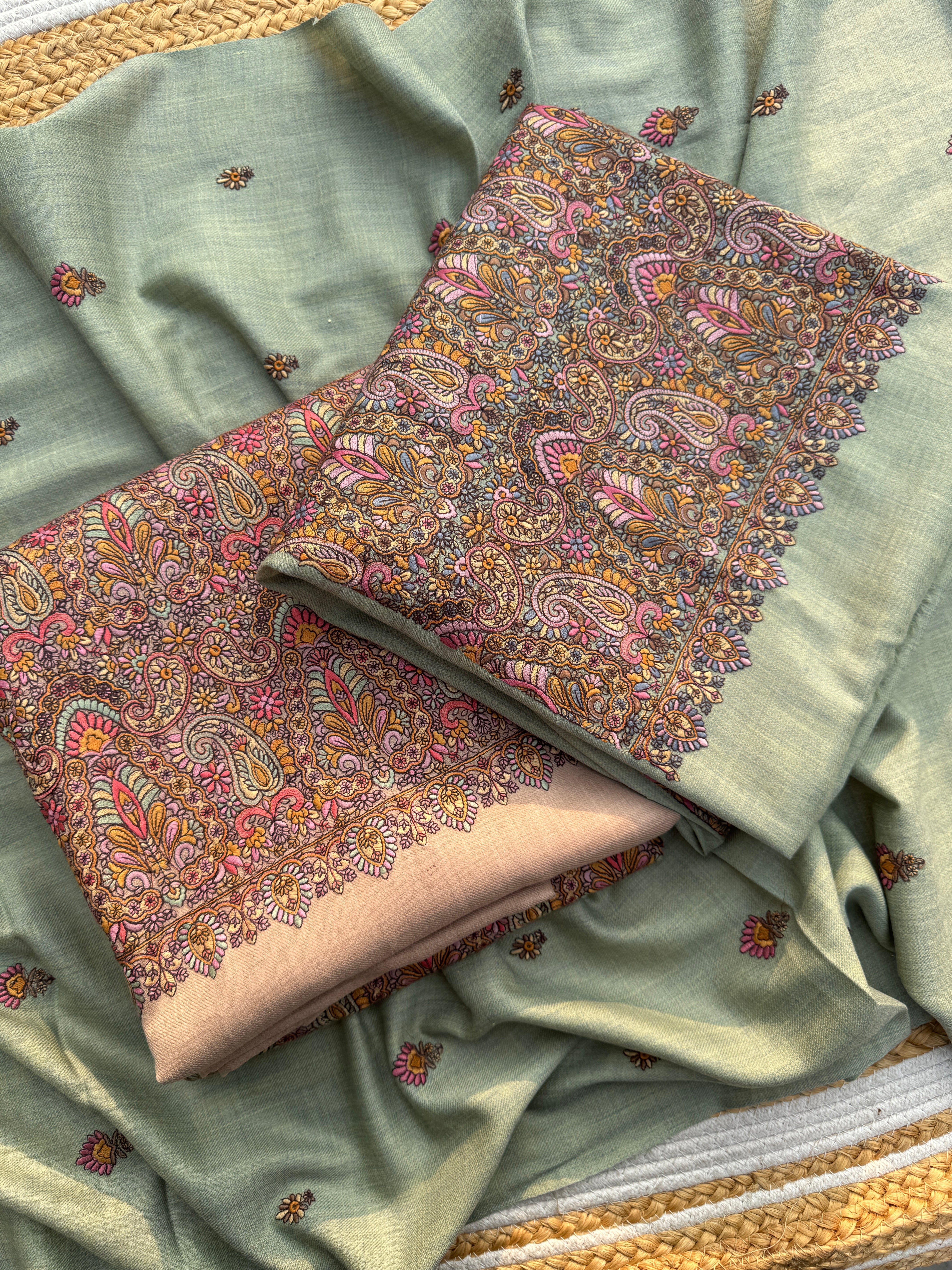 Heirloom pure pashmina suit set