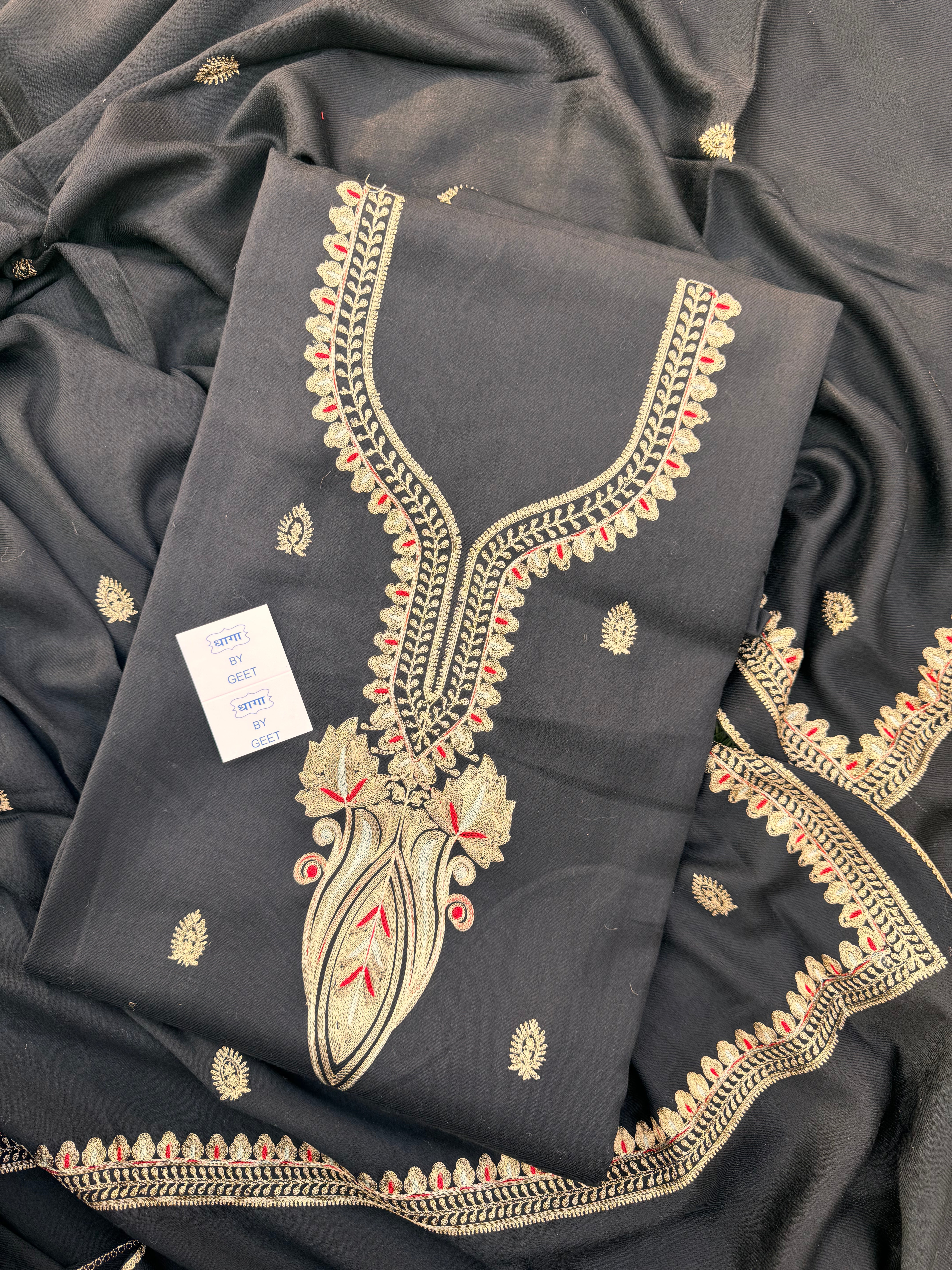 Saavi pure pashmina suit sets