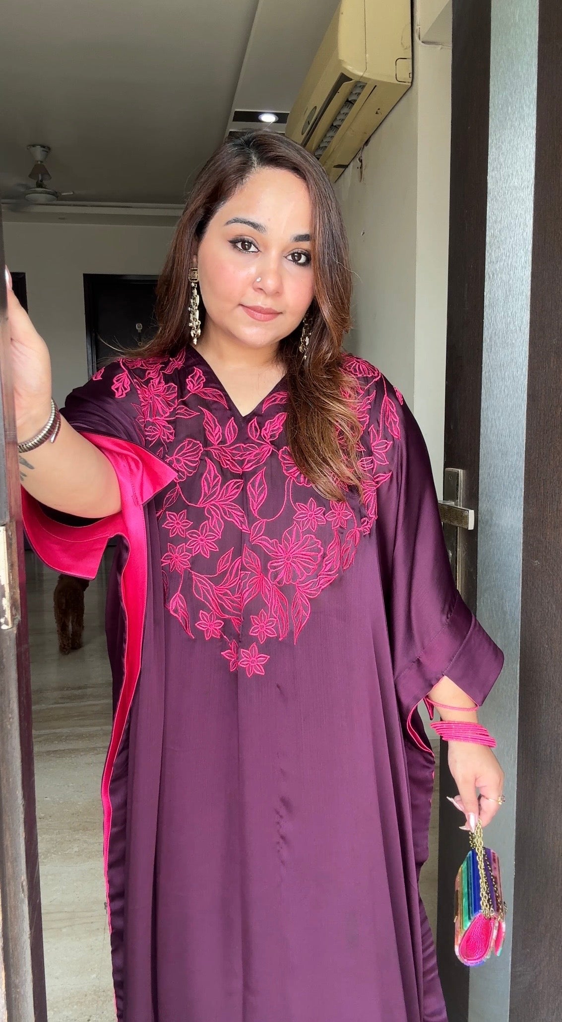 Jamun kaftan set