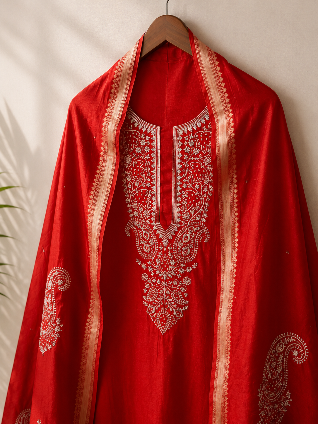 Sarena silk suit set