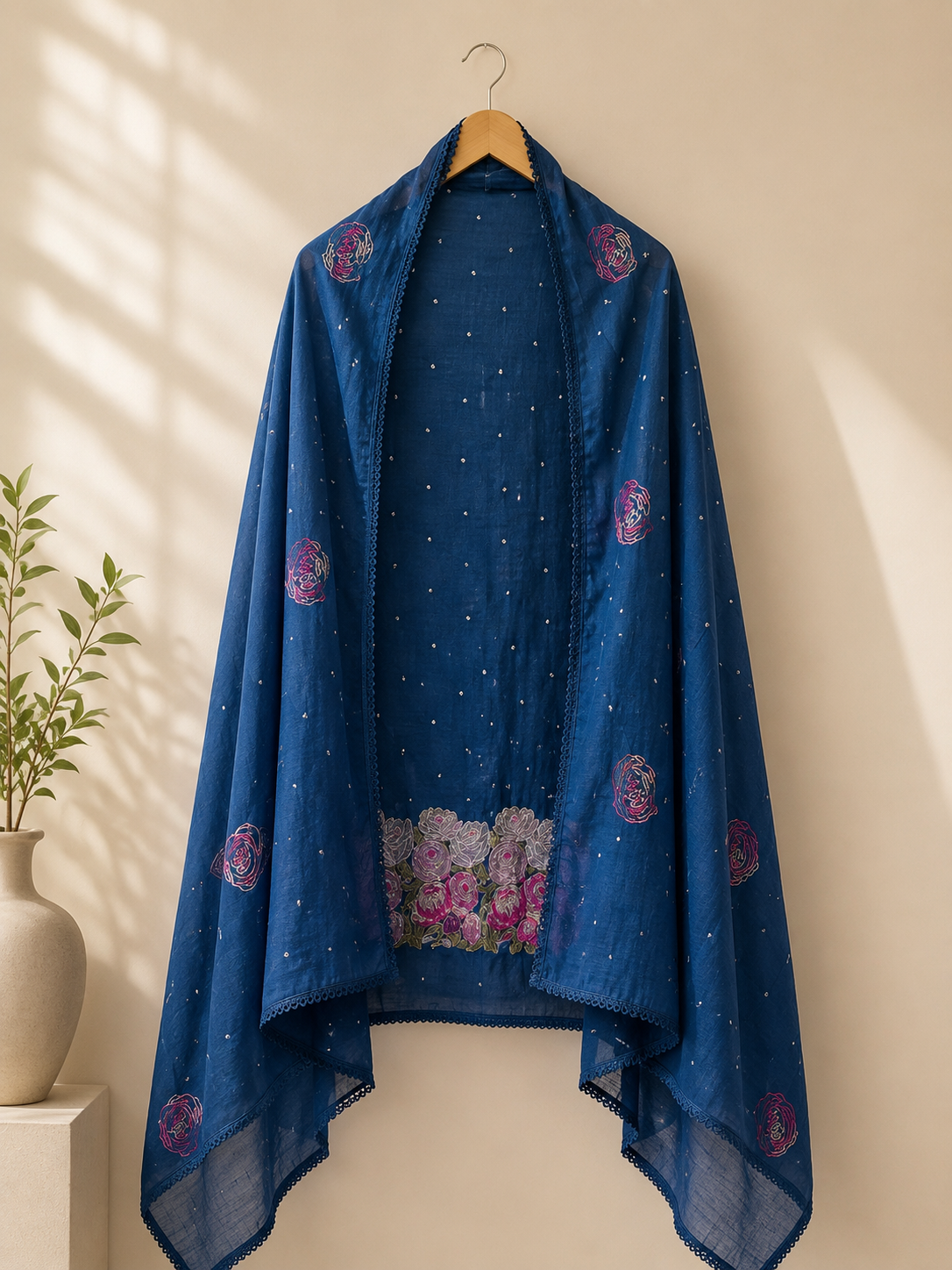 Gulzar mul suit set
