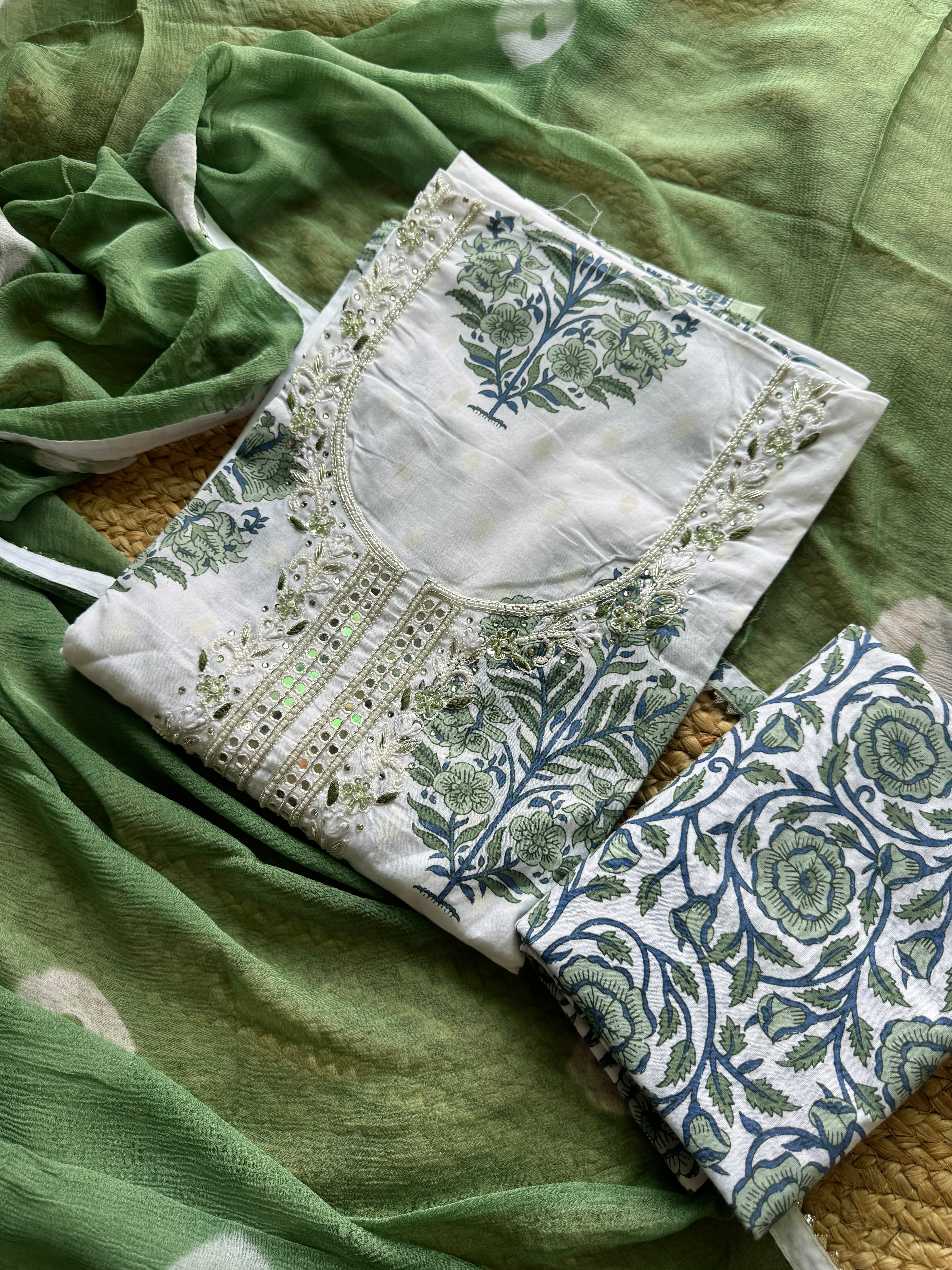 Soniya cotton suit set
