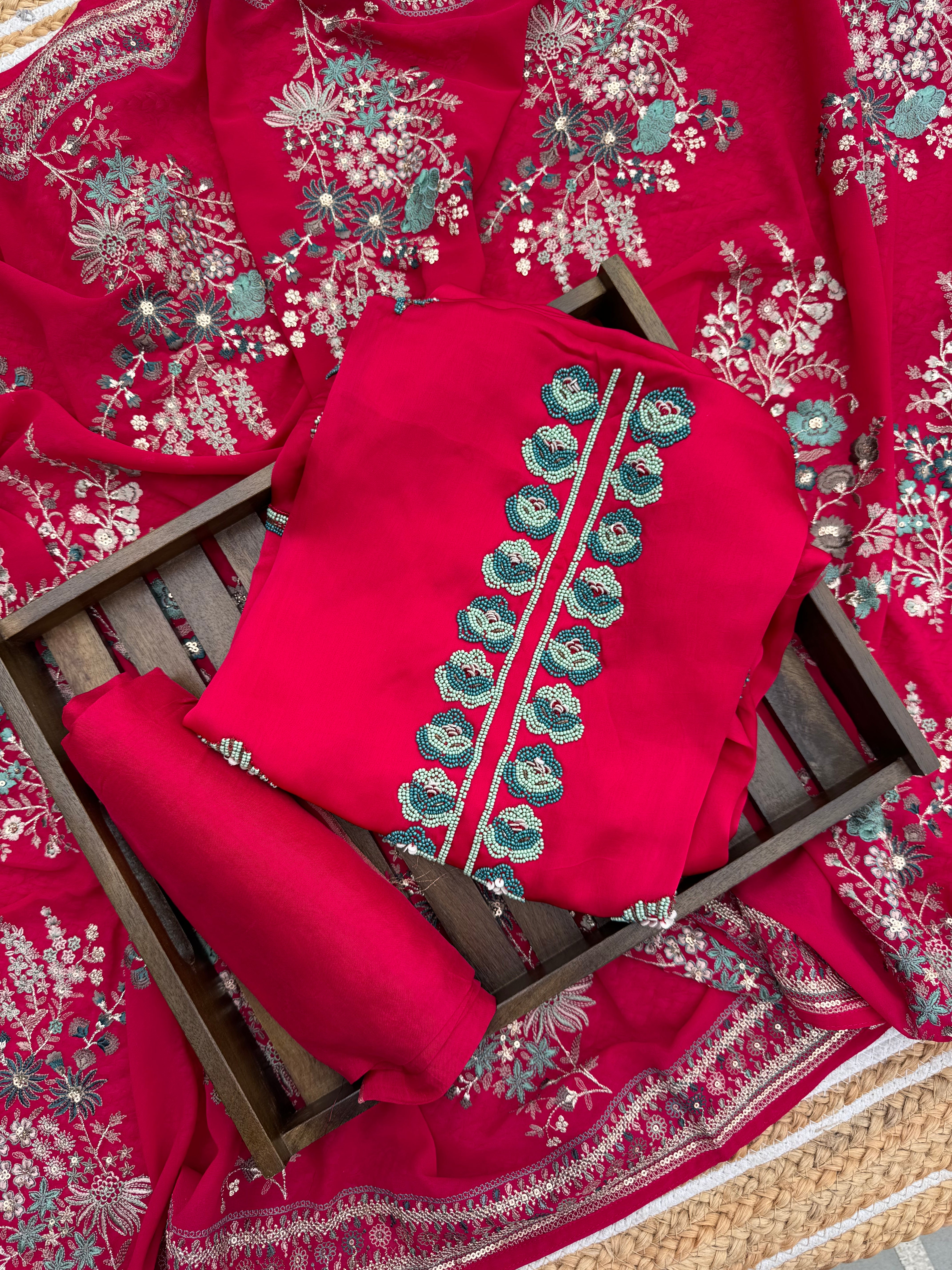 Aabroo pure modal suit set