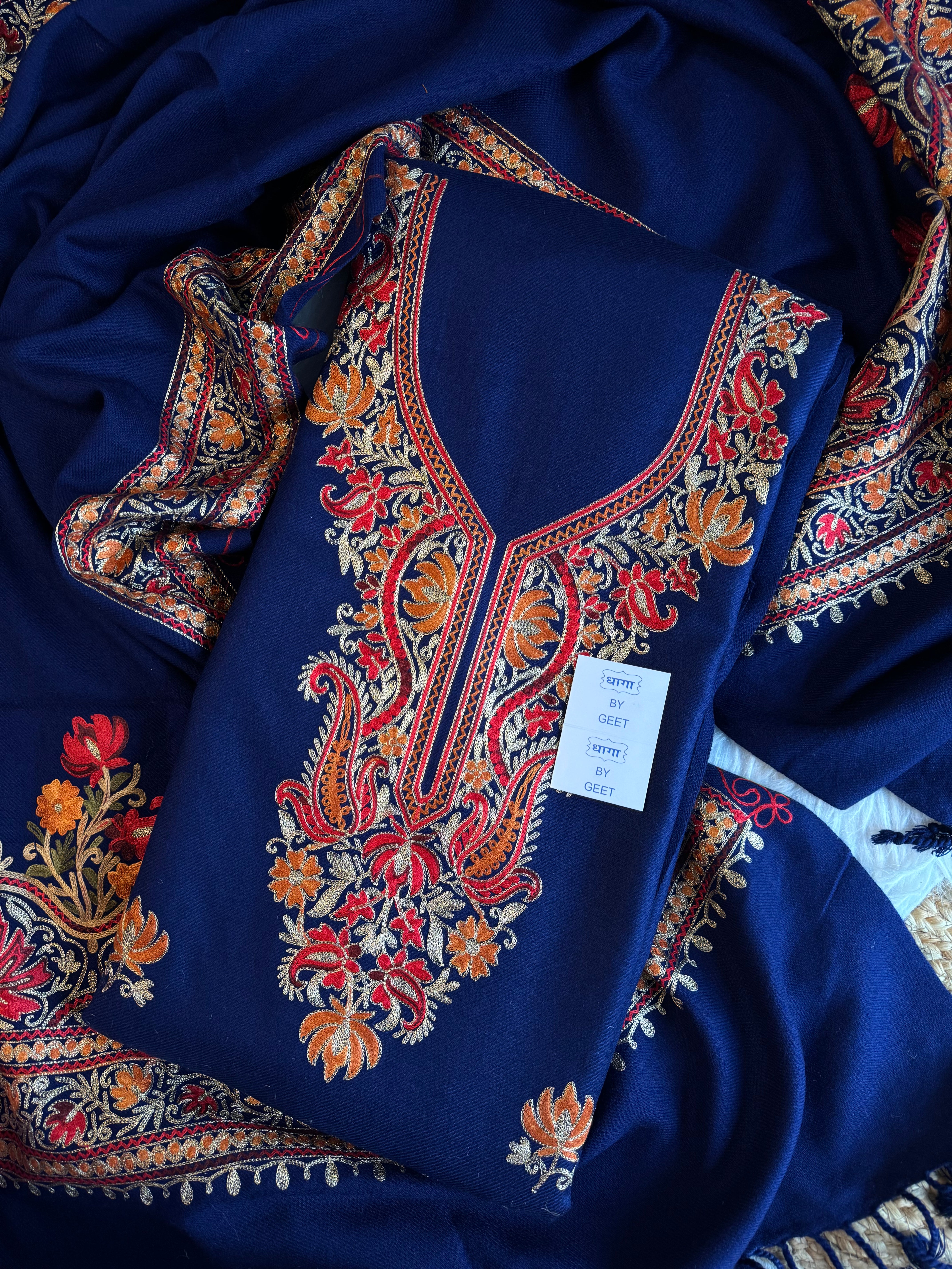 Tanira pashmina suit sets