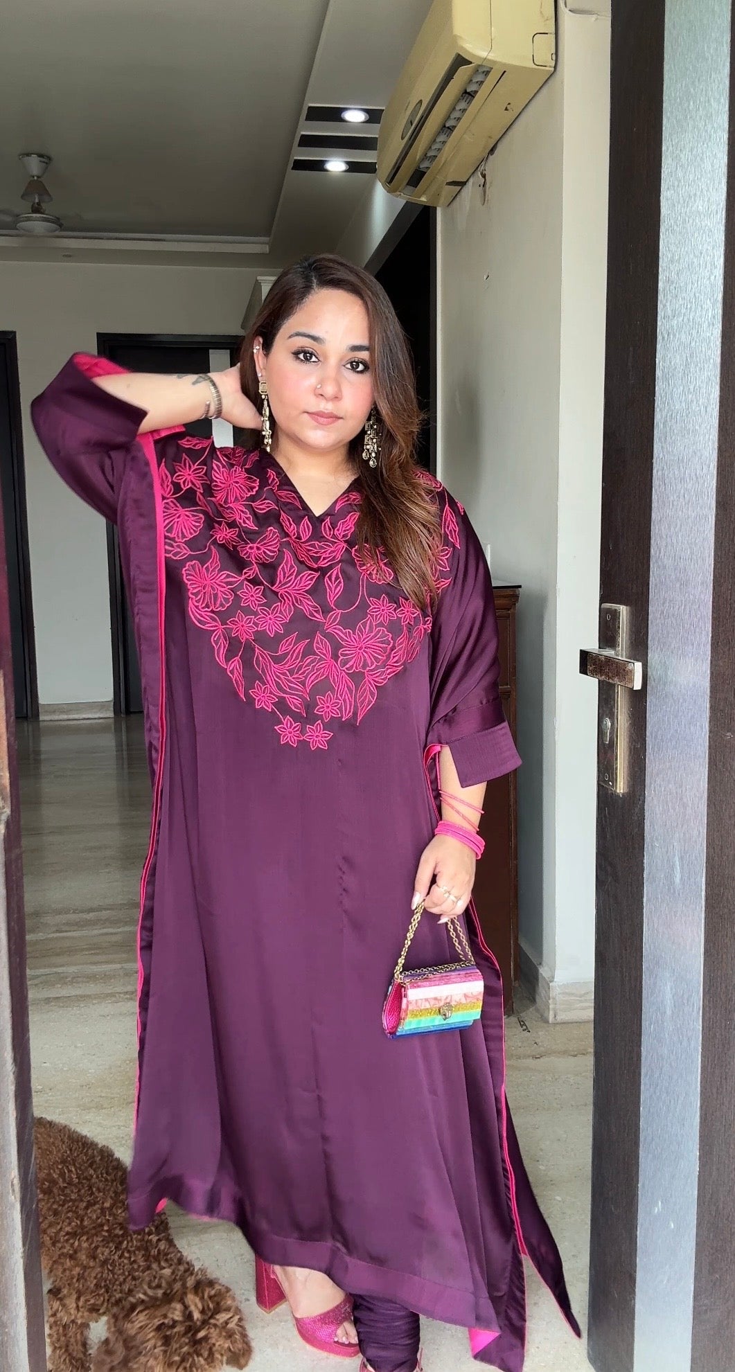 Jamun kaftan set