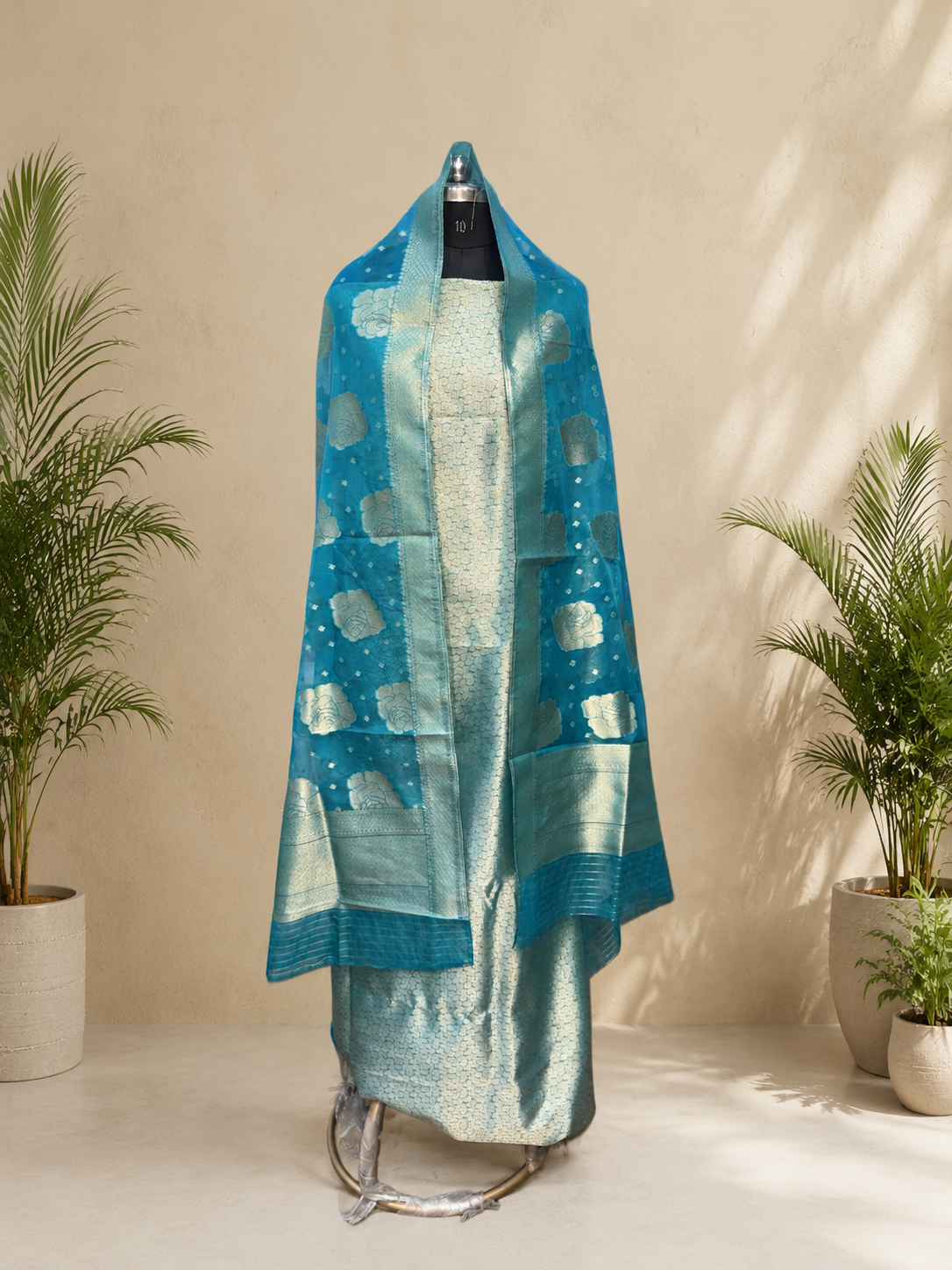 Pure brocade suit set