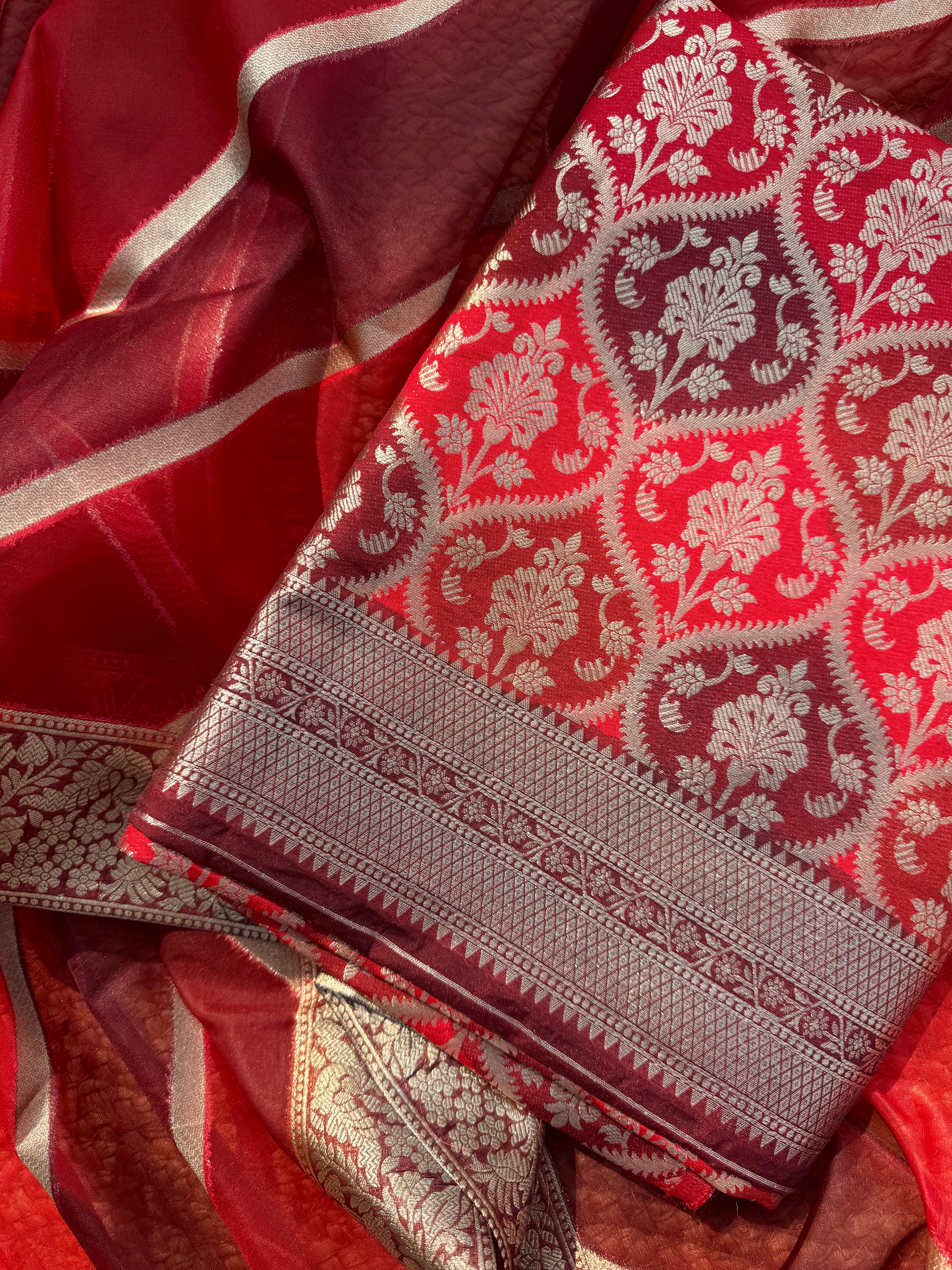 Naila silk brocade suit set