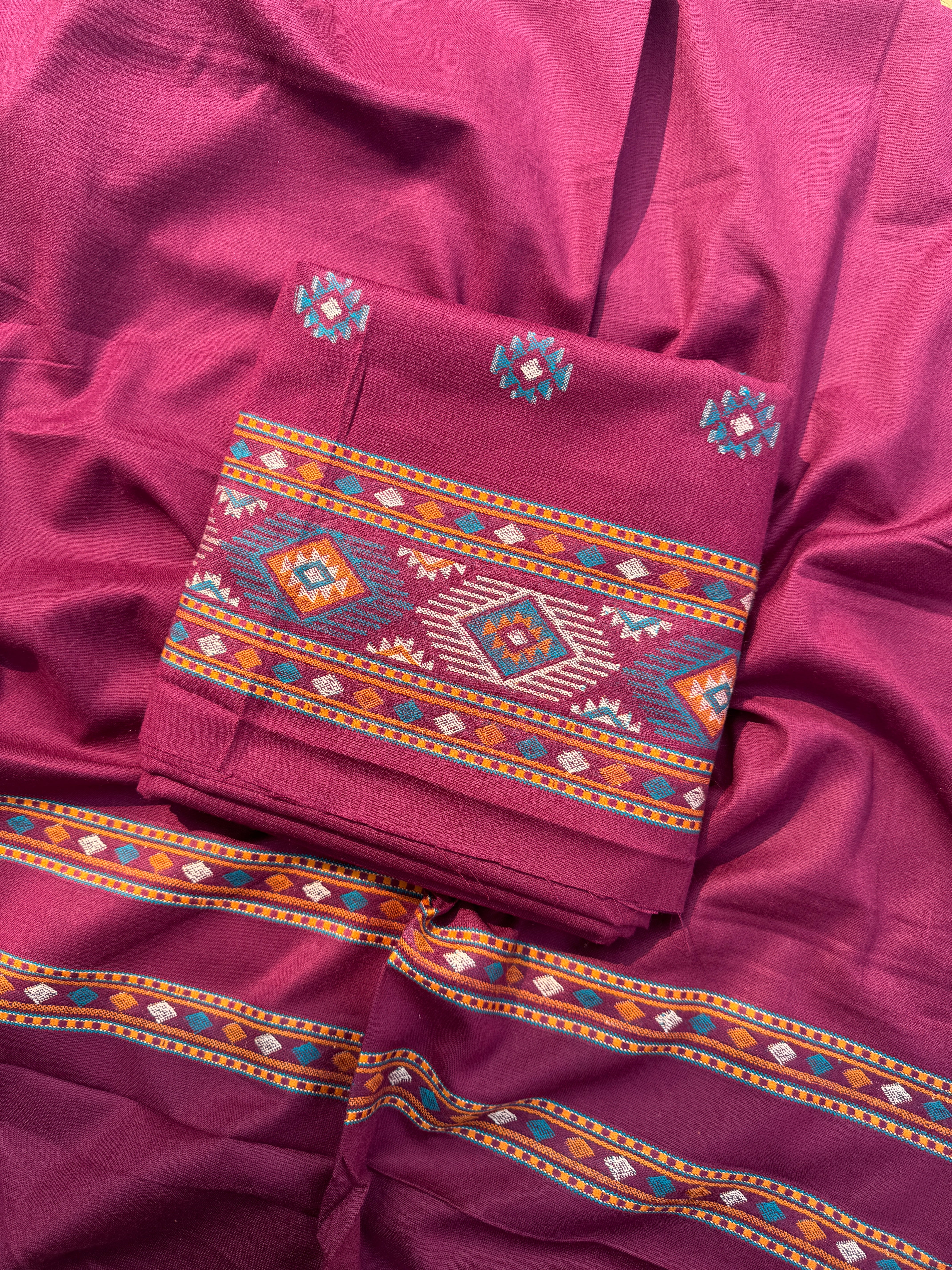 Kullu karigari pashmina suit set