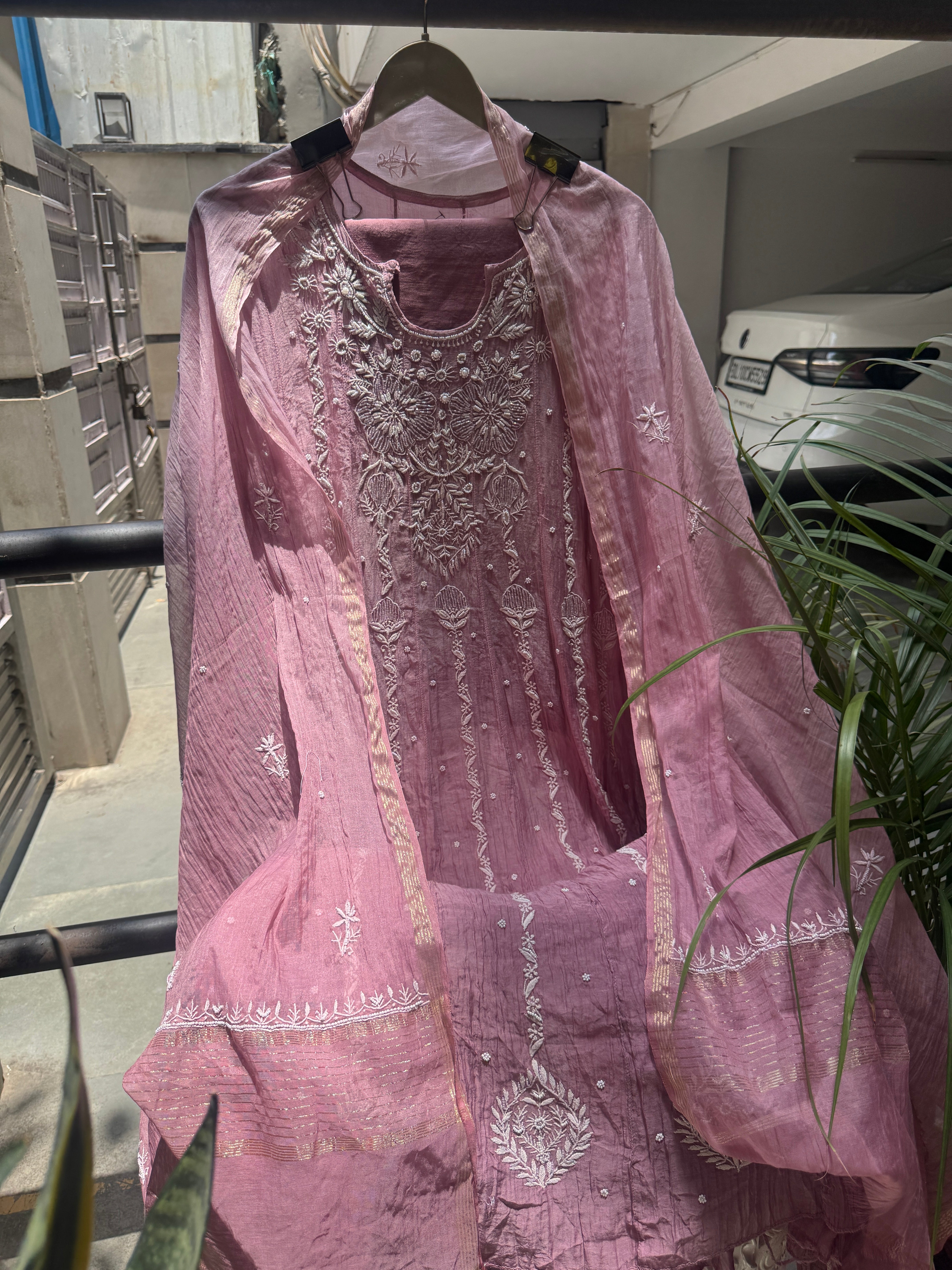 Niha Lucknowi Anarkali set
