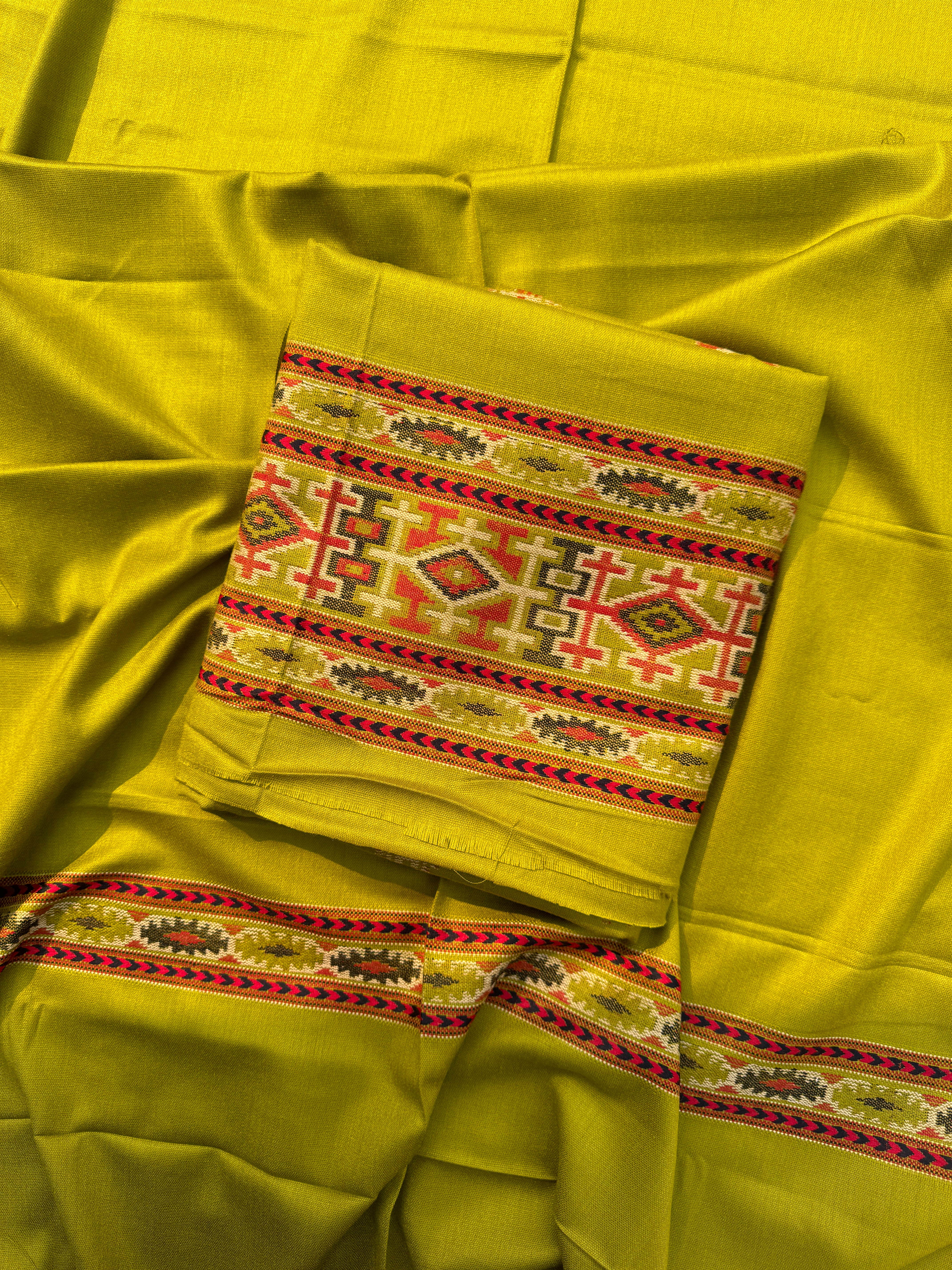 Kullu karigari pashmina suit set