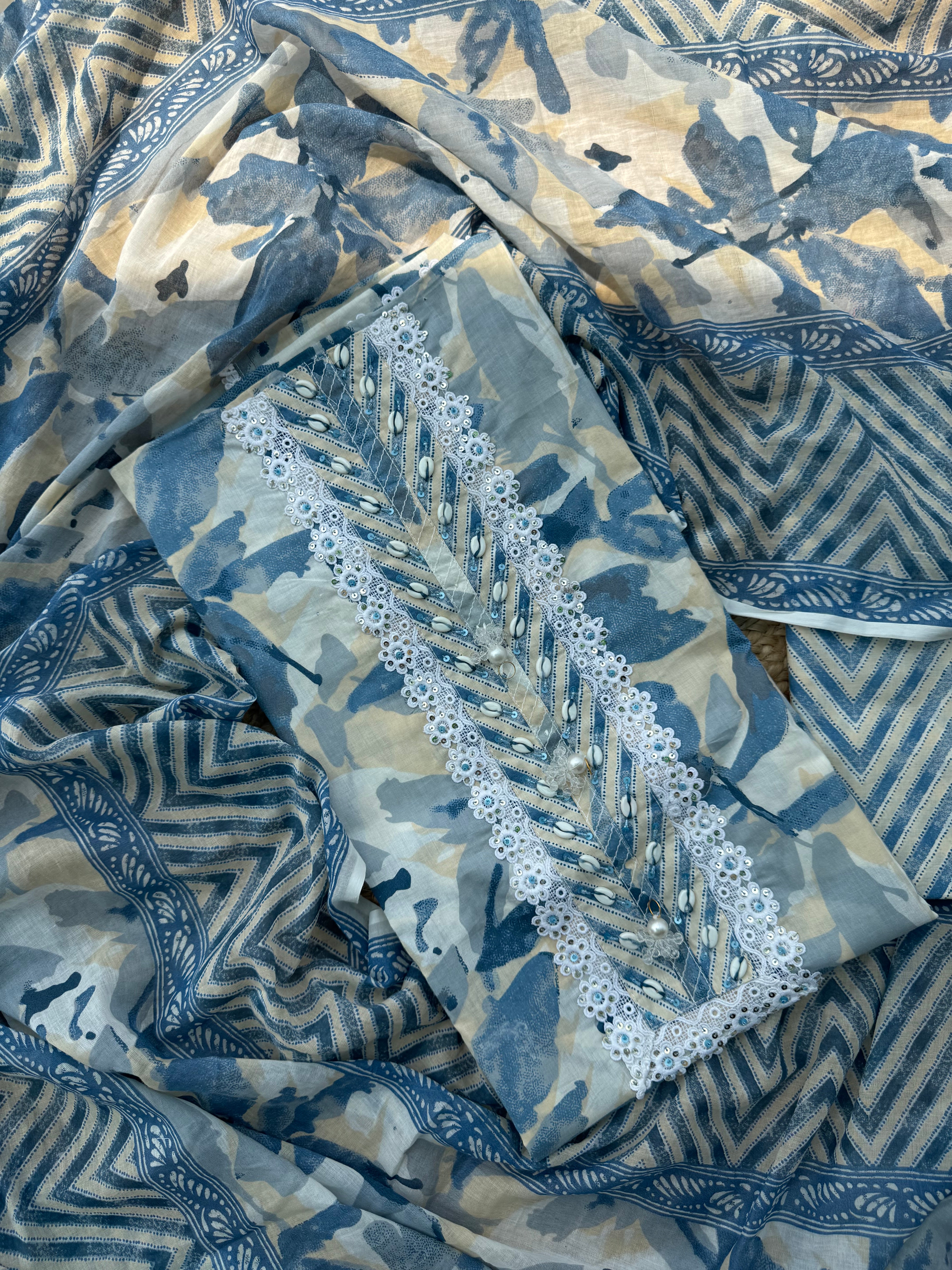 Amaira Mulmul cotton suit set