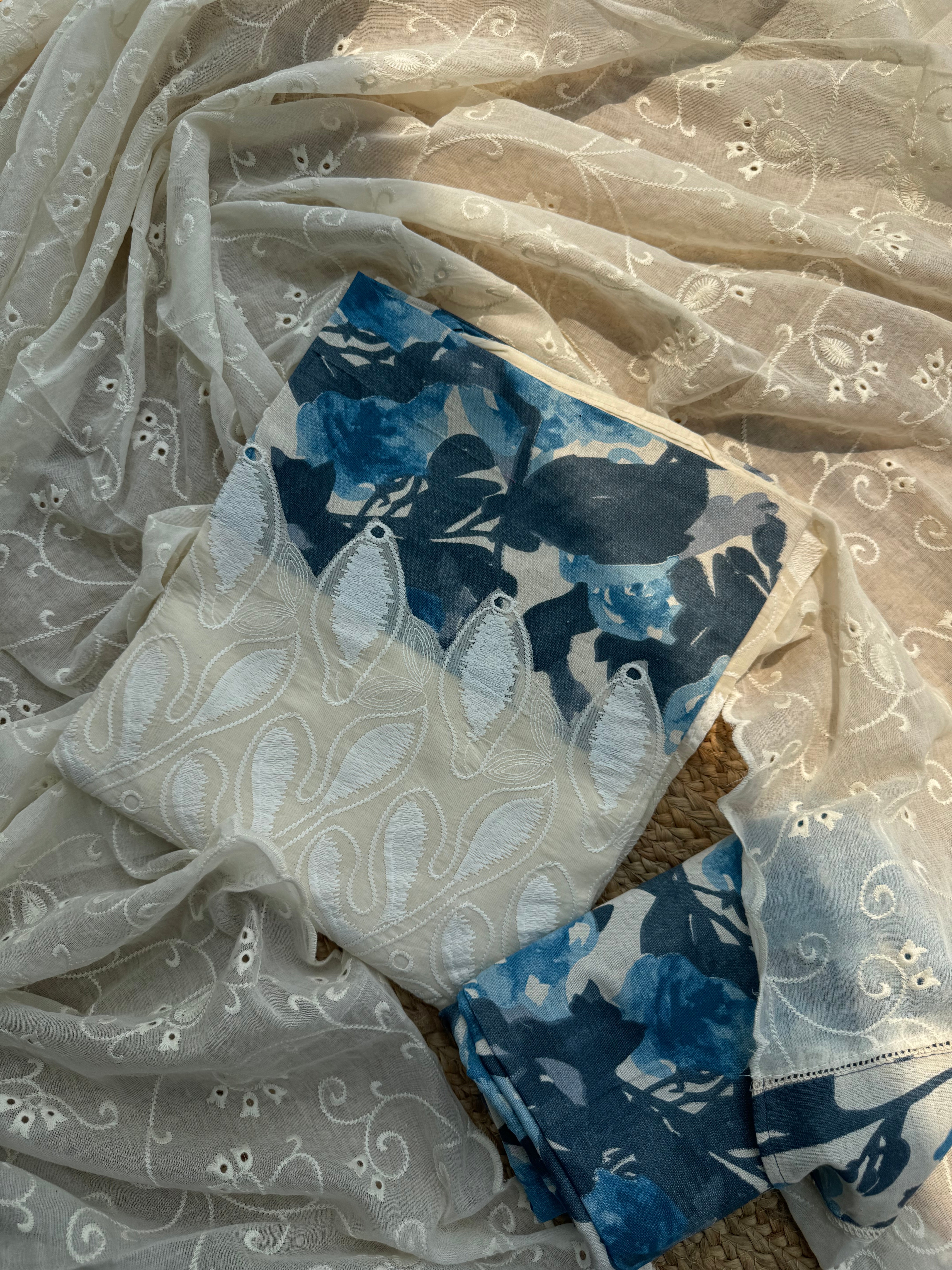 Leya cotton suit set