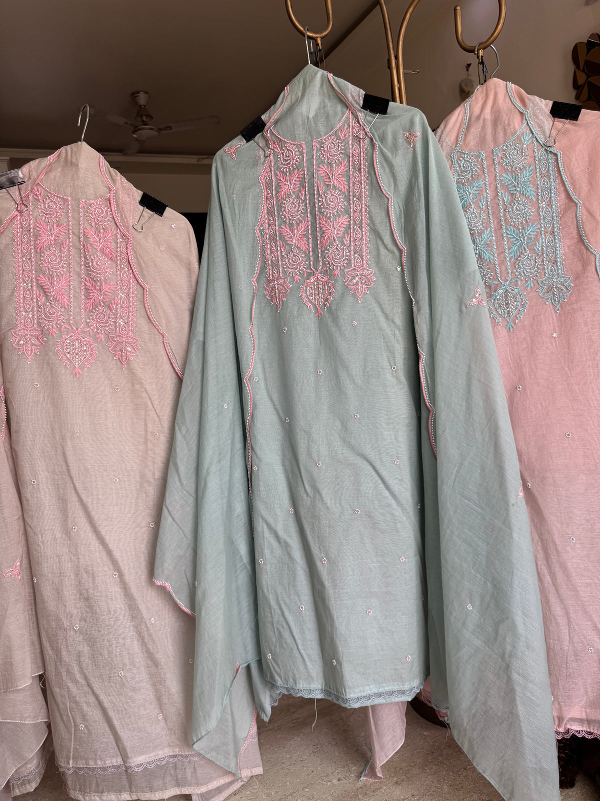 Pastel mul mul suit set