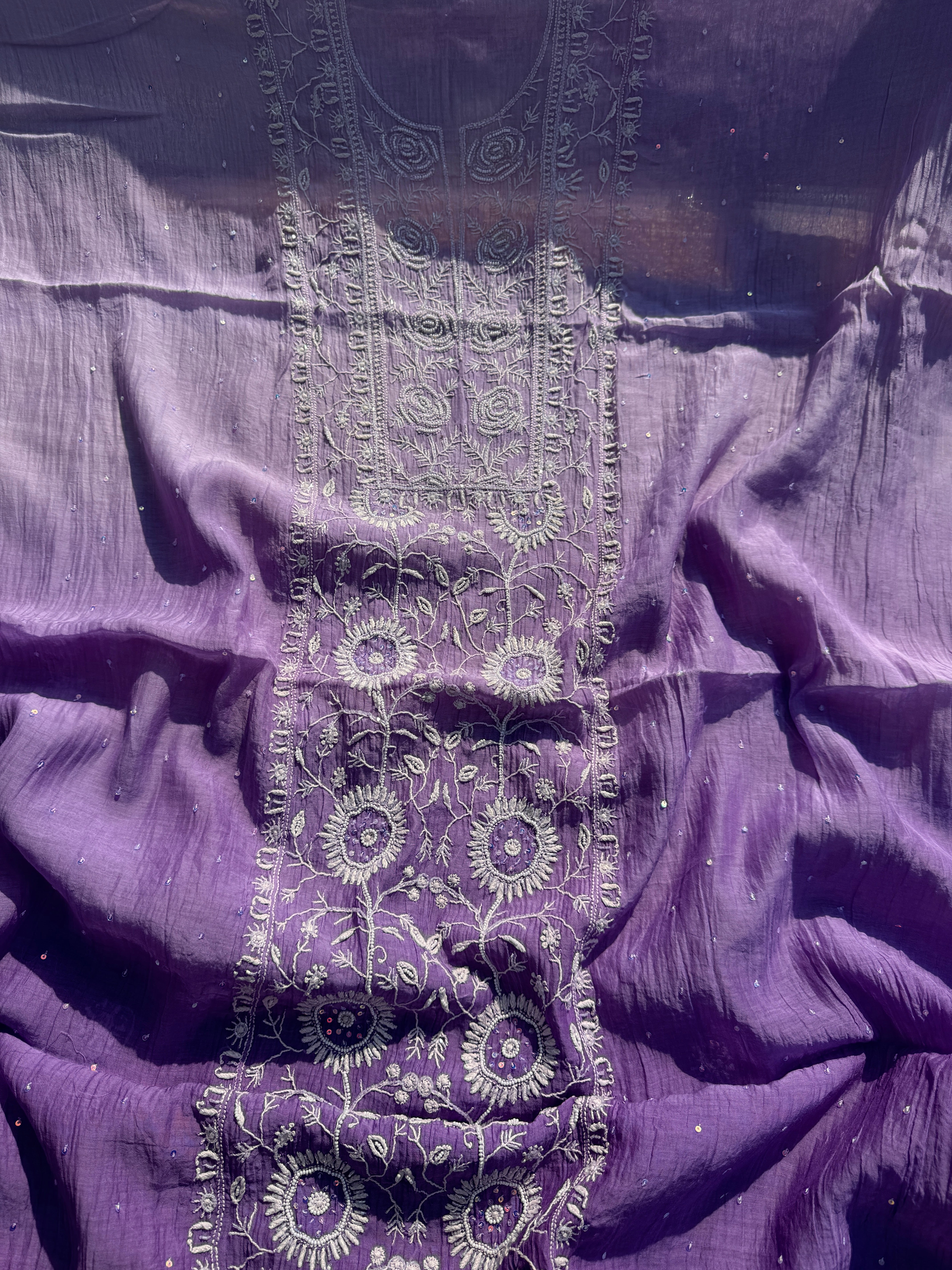 Gul pure mul Lucknowi set